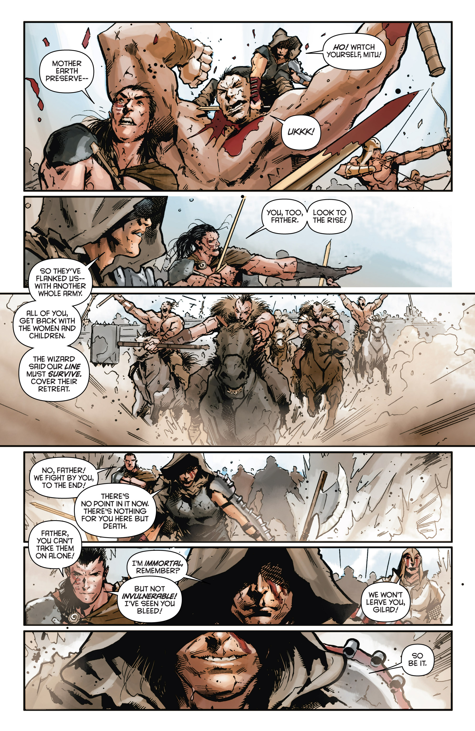 Read online Eternal Warrior comic -  Issue #1 - 7
