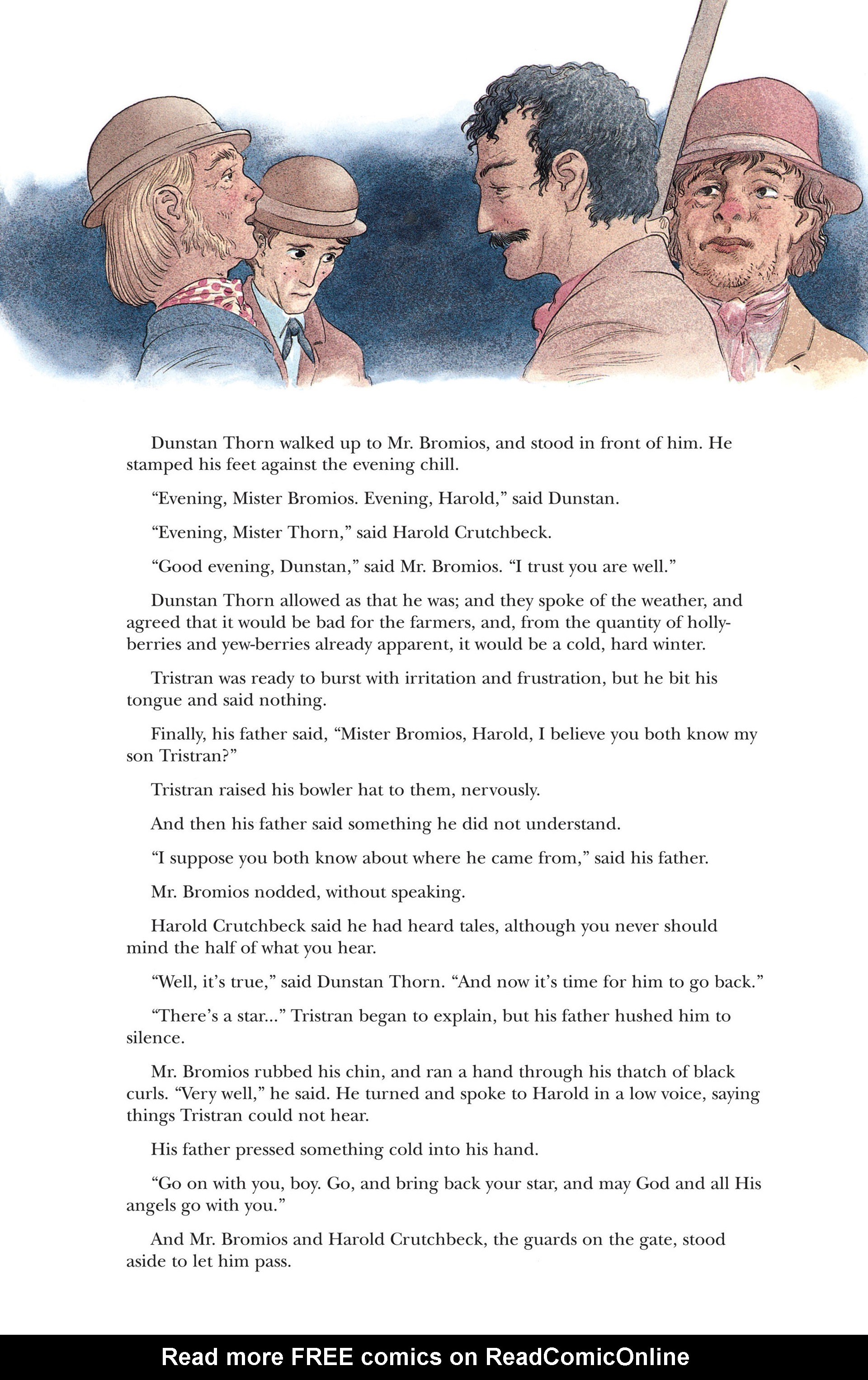 Read online Neil Gaiman and Charles Vess' Stardust comic -  Issue #1 - 46