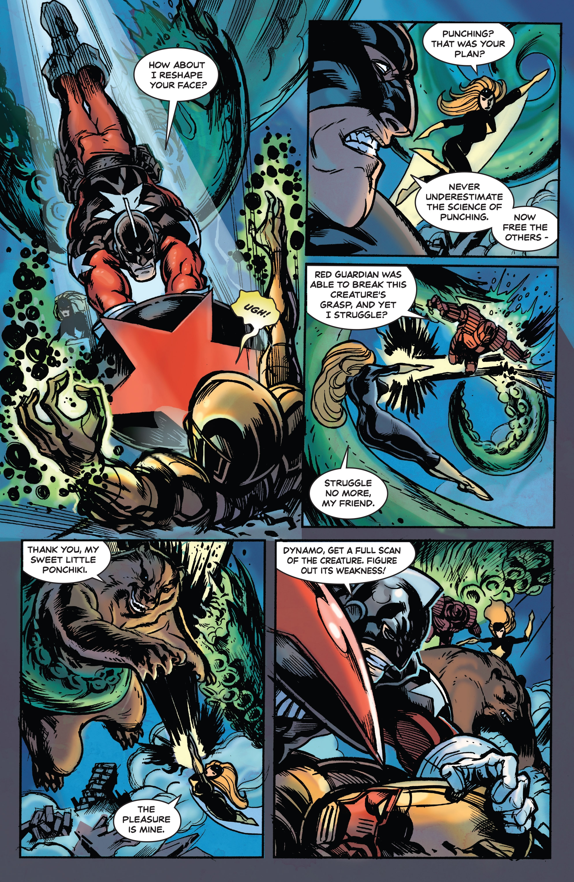 Read online Hulk: Winter Guard comic -  Issue #1 - 5