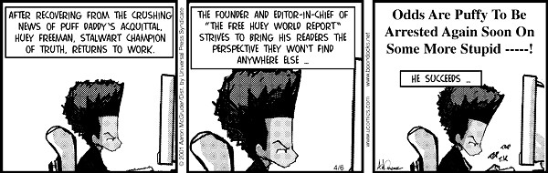 Read online The Boondocks Collection comic -  Issue # Year 2001 - 96