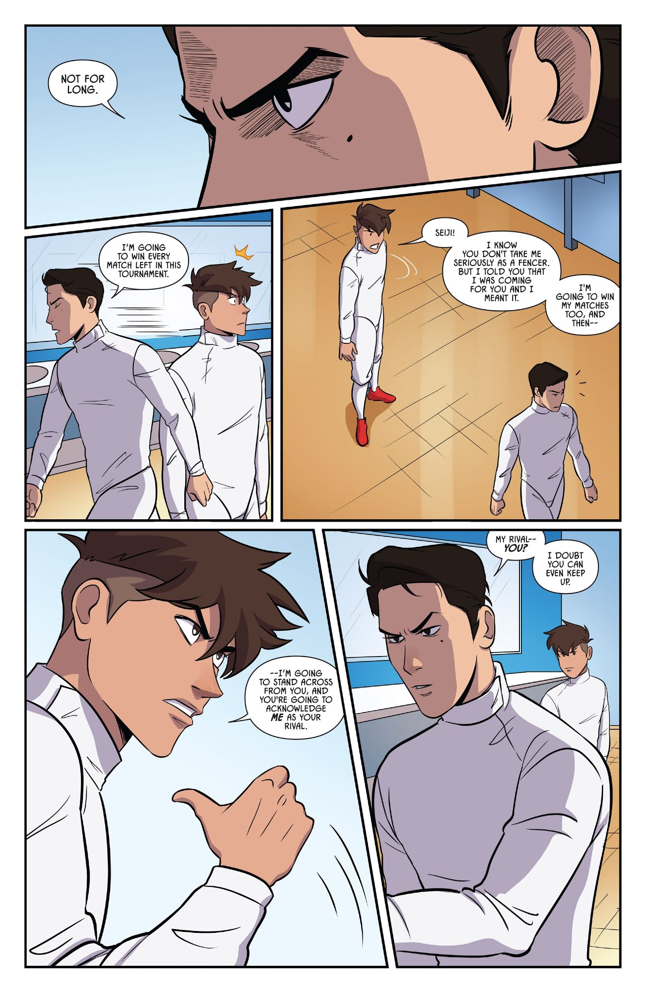 Read online Fence comic -  Issue #6 - 20