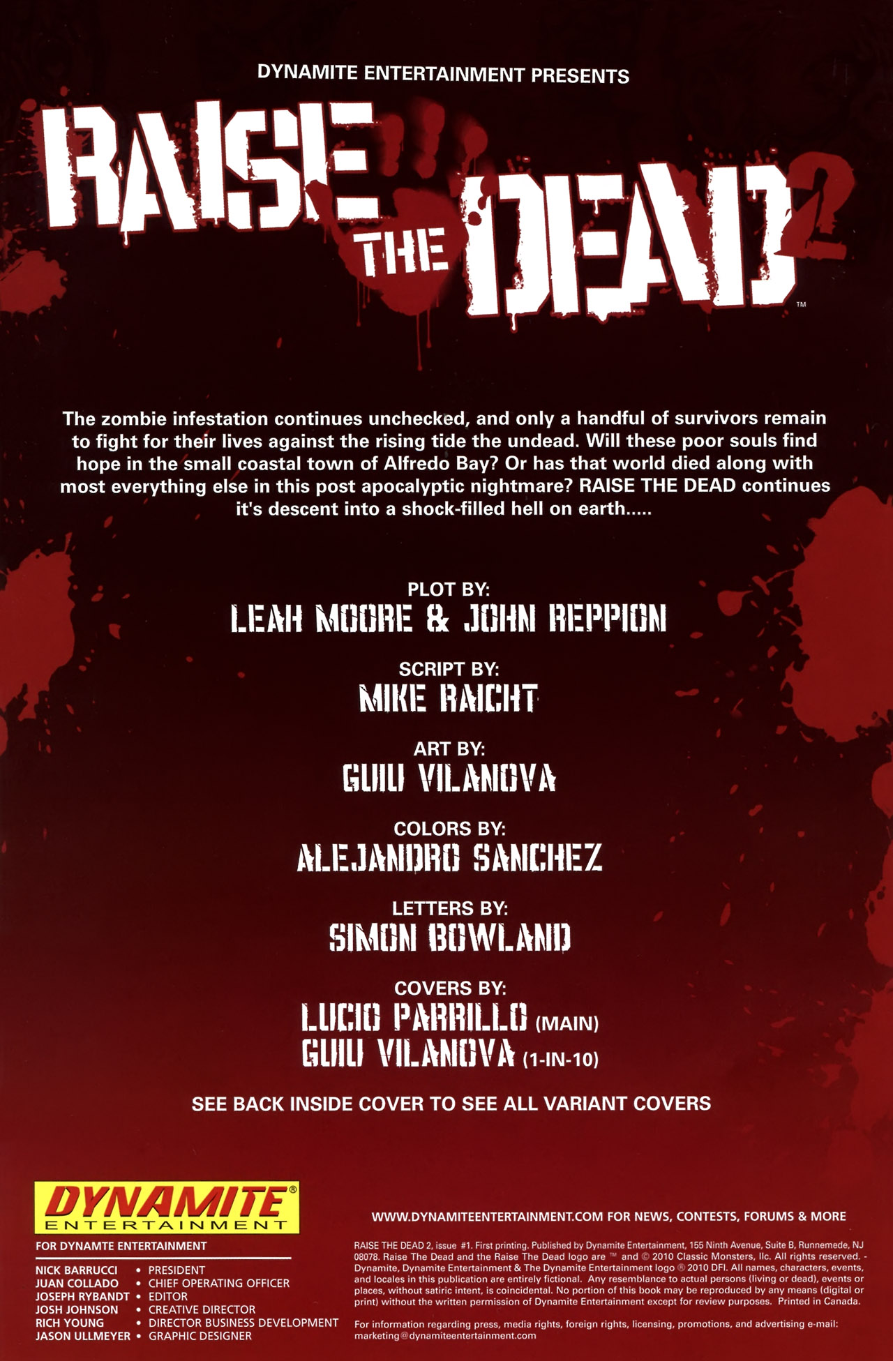 Read online Raise the Dead 2 comic -  Issue #1 - 4