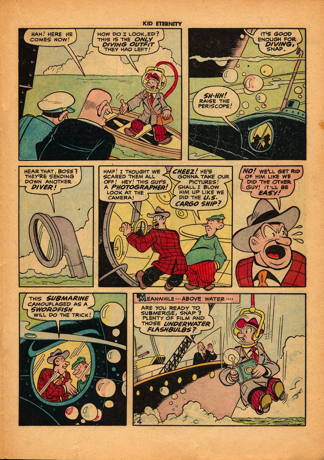 Read online Kid Eternity (1946) comic -  Issue #5 - 29