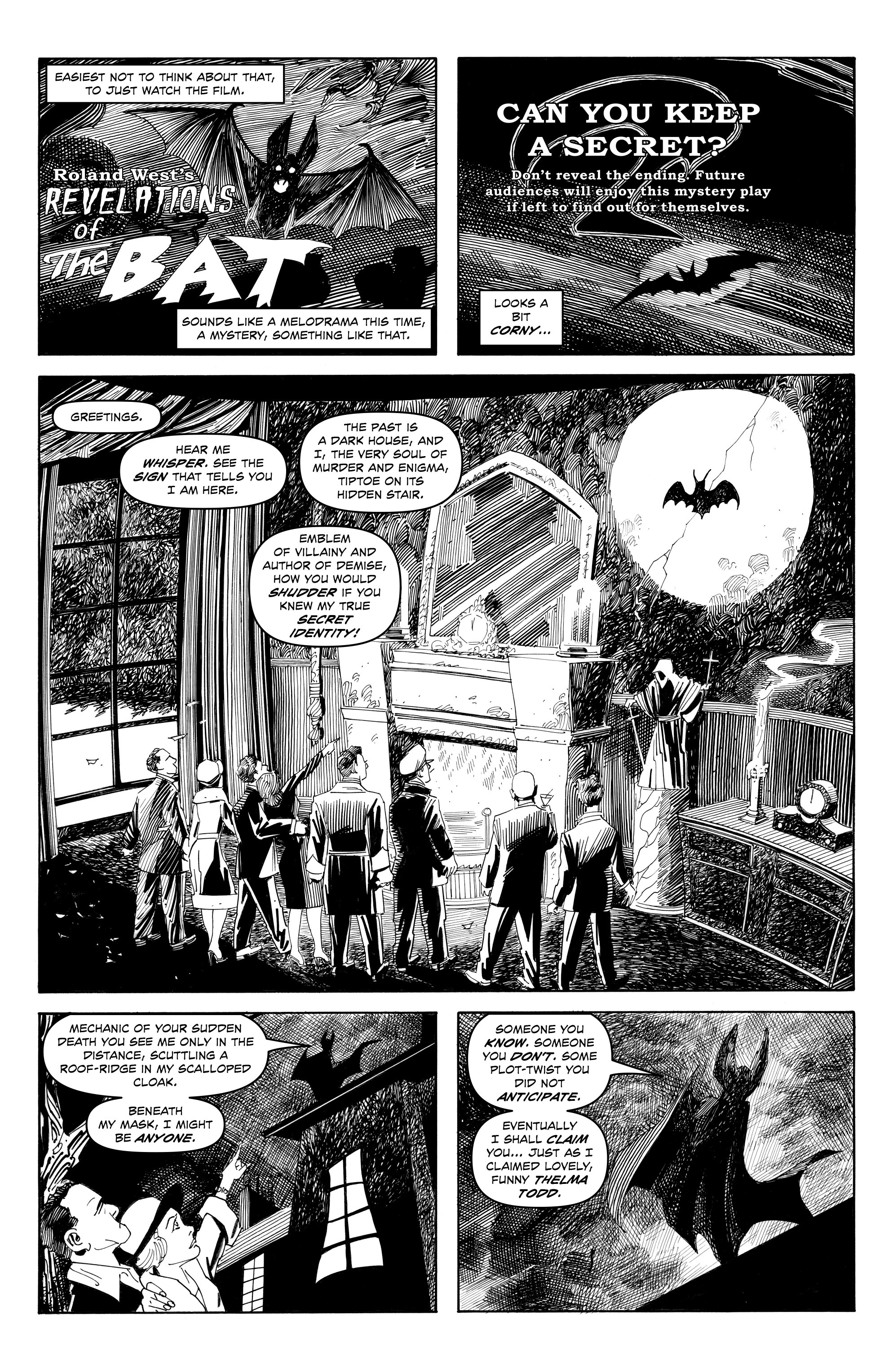 Read online Alan Moore's Cinema Purgatorio comic -  Issue #9 - 6