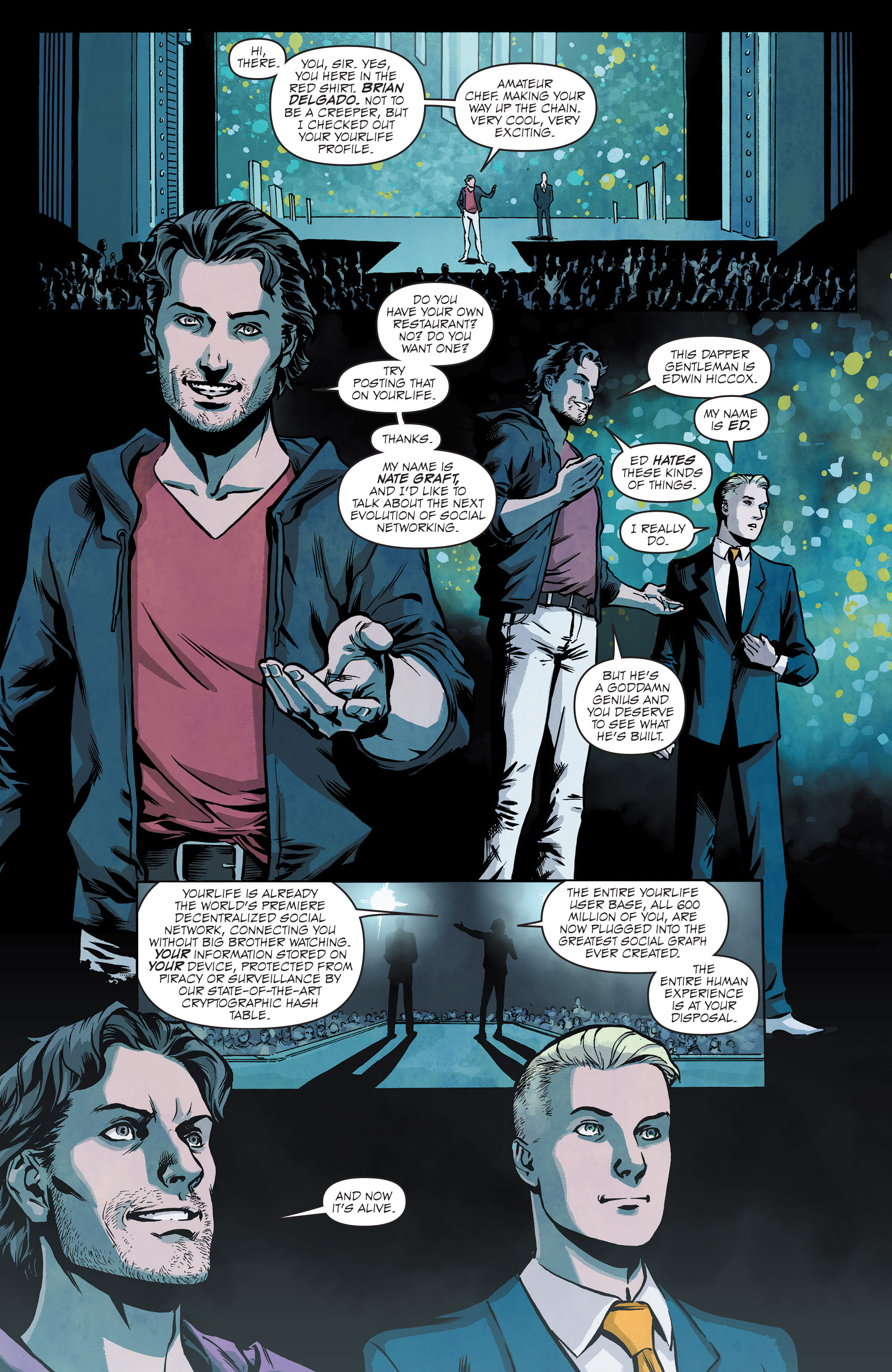 Read online Hacktivist comic -  Issue #1 - 15