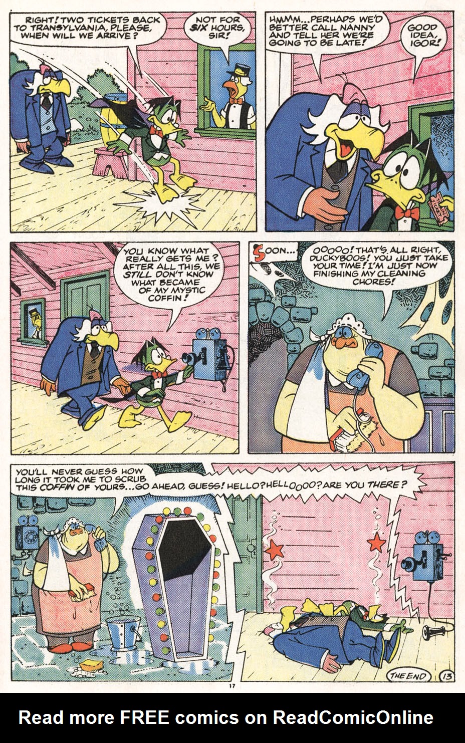 Read online Count Duckula comic -  Issue #2 - 19