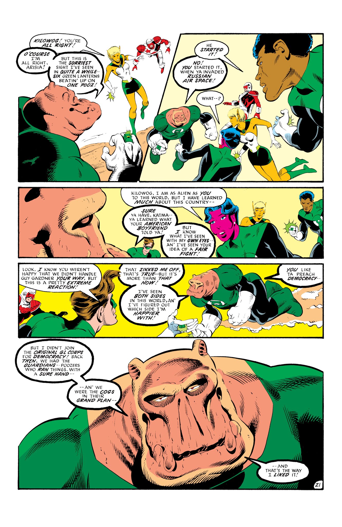 Read online The Green Lantern Corps comic -  Issue # _TPB 1 (Part 1) - 89