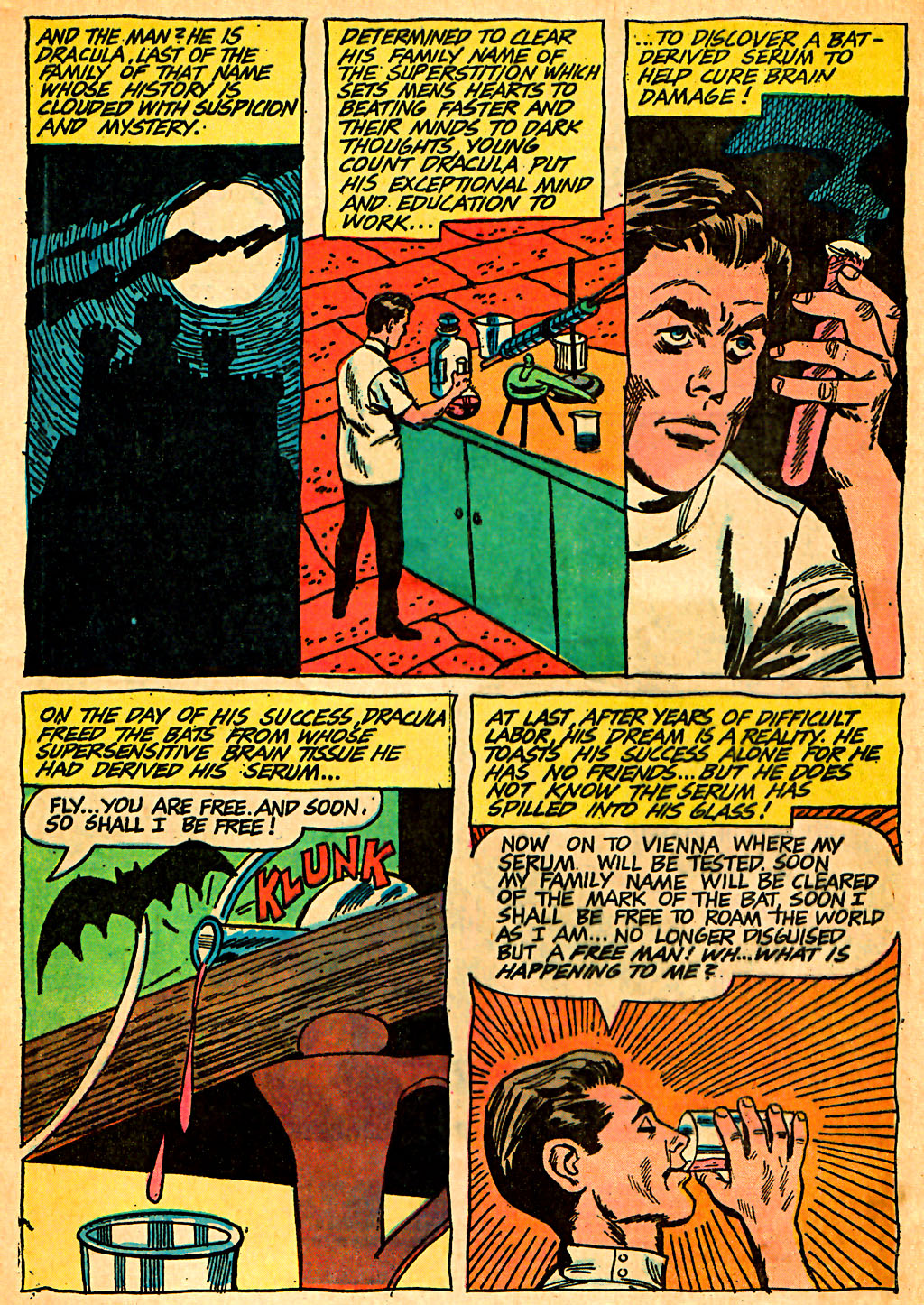 Read online Dracula (1962) comic -  Issue #7 - 4