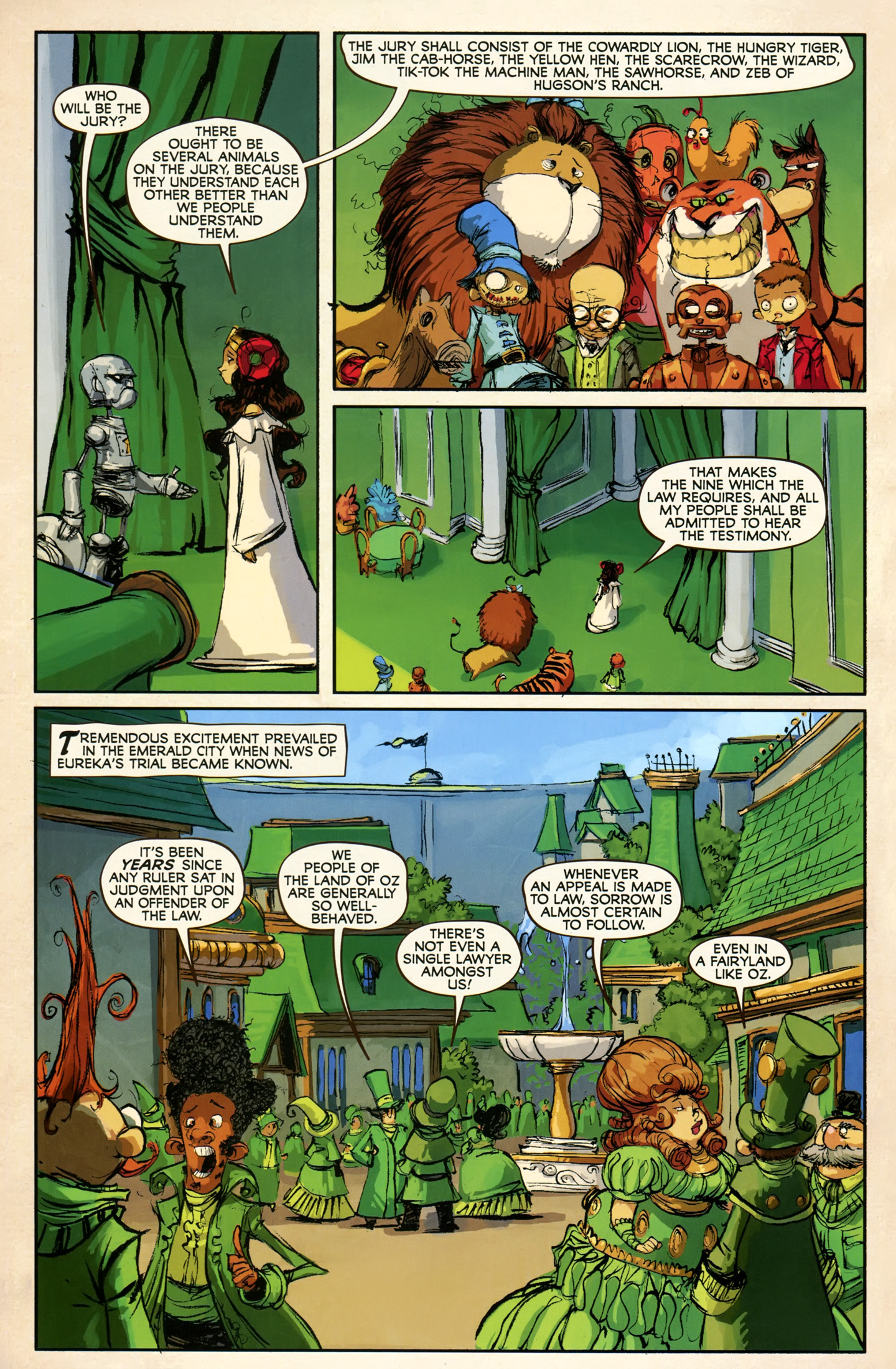 Read online Dorothy & The Wizard in Oz comic -  Issue #8 - 8