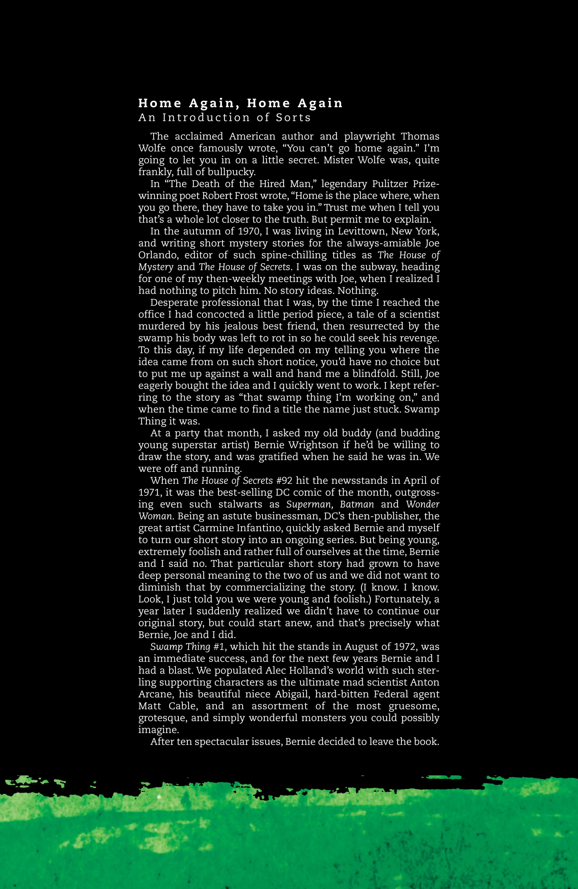 Read online Saga of the Swamp Thing comic -  Issue # TPB 1 (Part 1) - 7