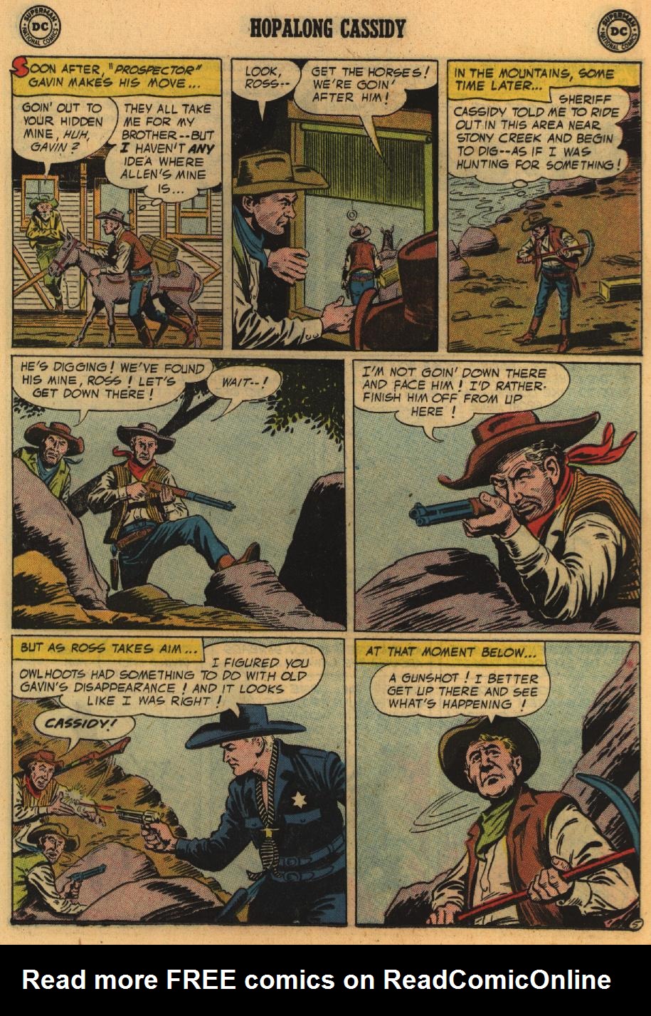 Read online Hopalong Cassidy comic -  Issue #115 - 17