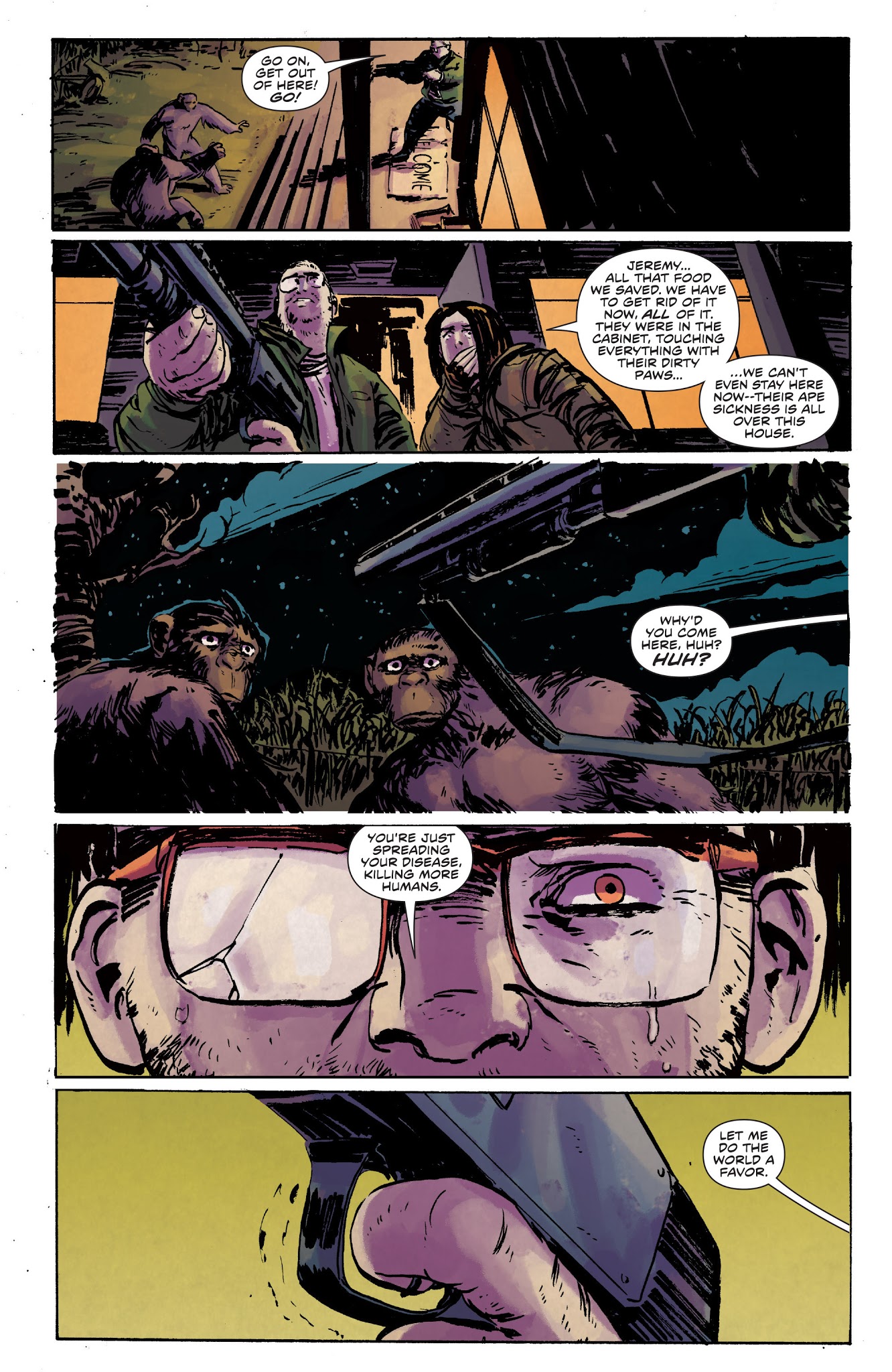 Read online Dawn of the Planet of the Apes comic -  Issue # TPB - 33
