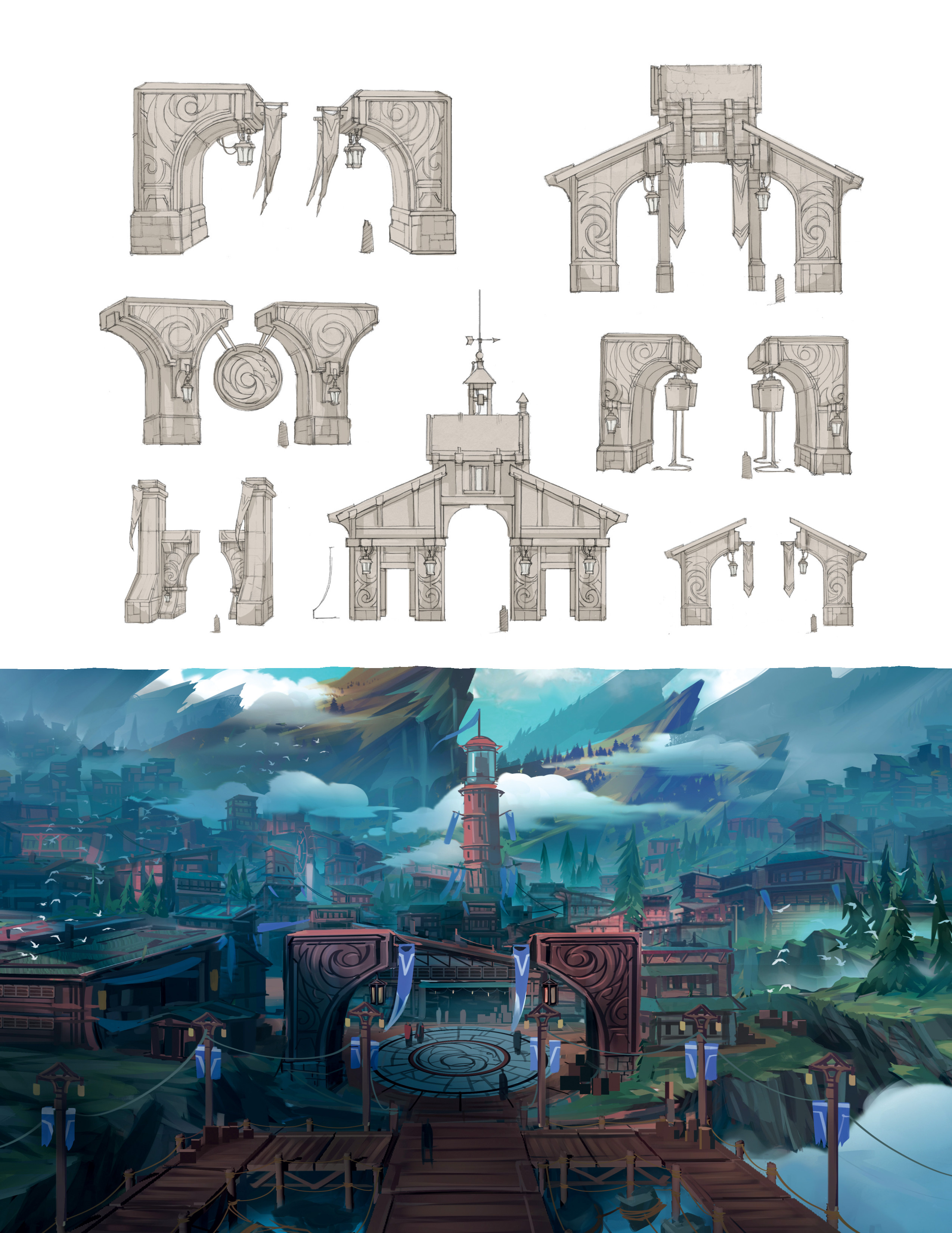 Read online The Art of Dauntless comic -  Issue # TPB - 61