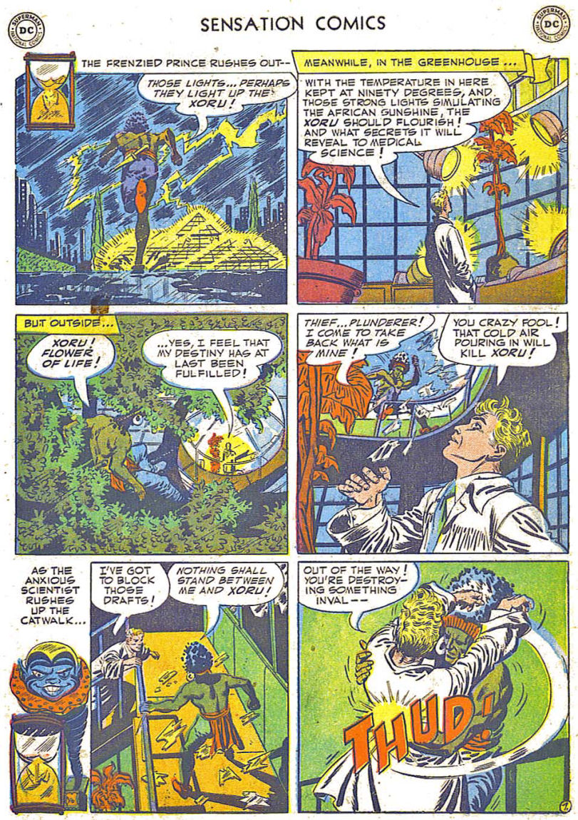 Read online Sensation (Mystery) Comics comic -  Issue #108 - 31