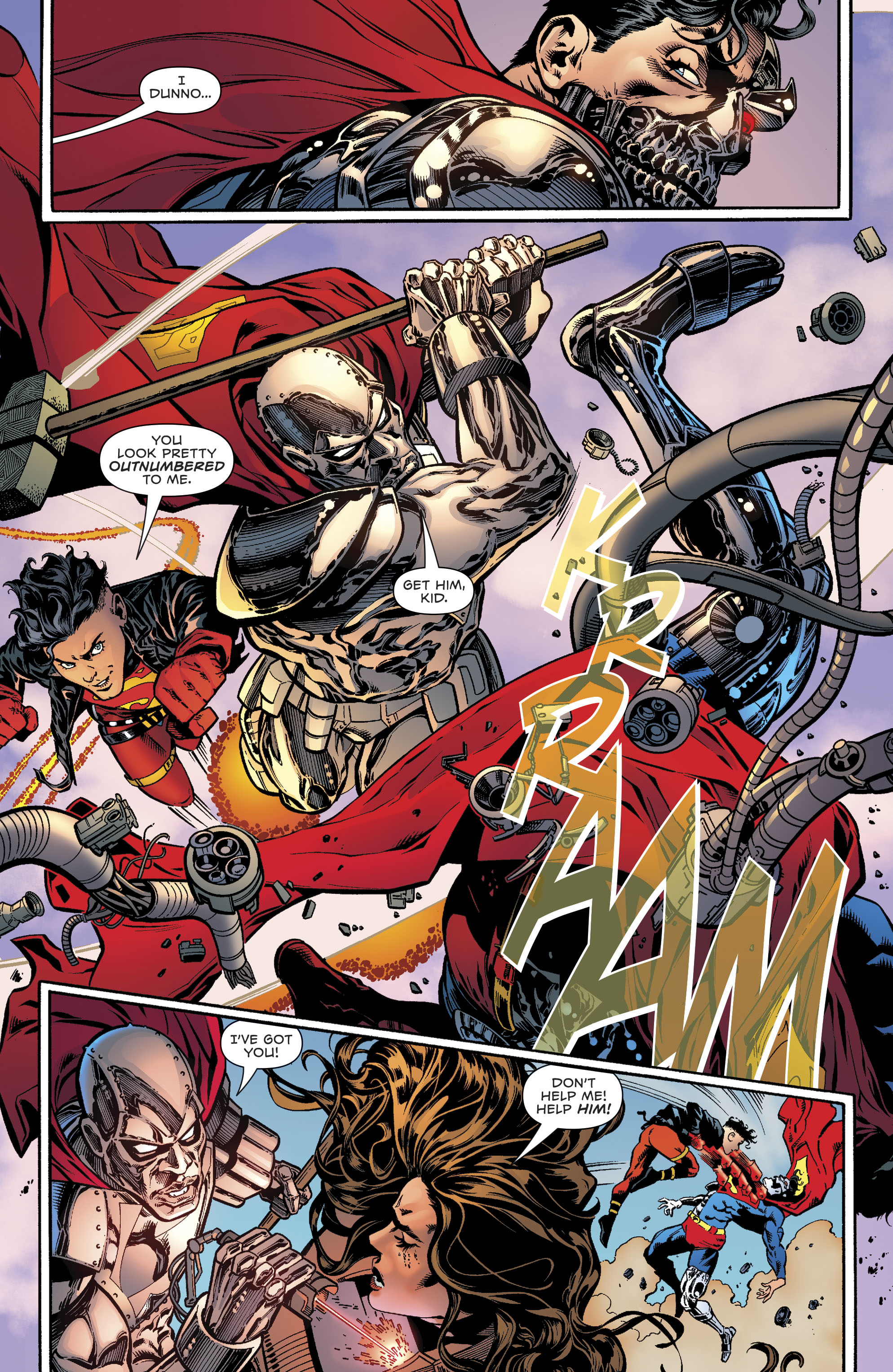 Read online Tales from the Dark Multiverse: Death of Superman comic -  Issue # Full - 41