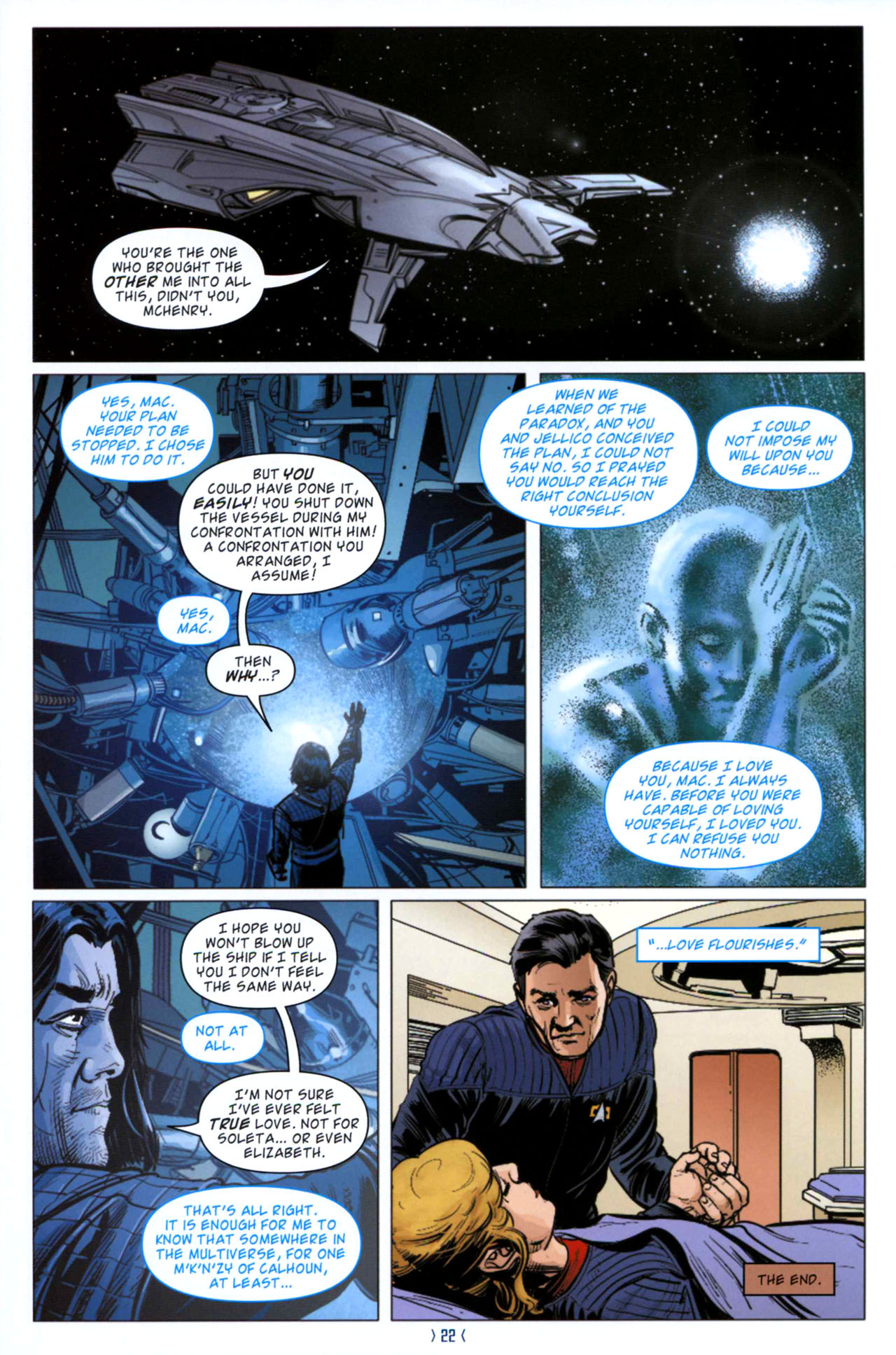 Read online Star Trek: New Frontier comic -  Issue #5 - 23