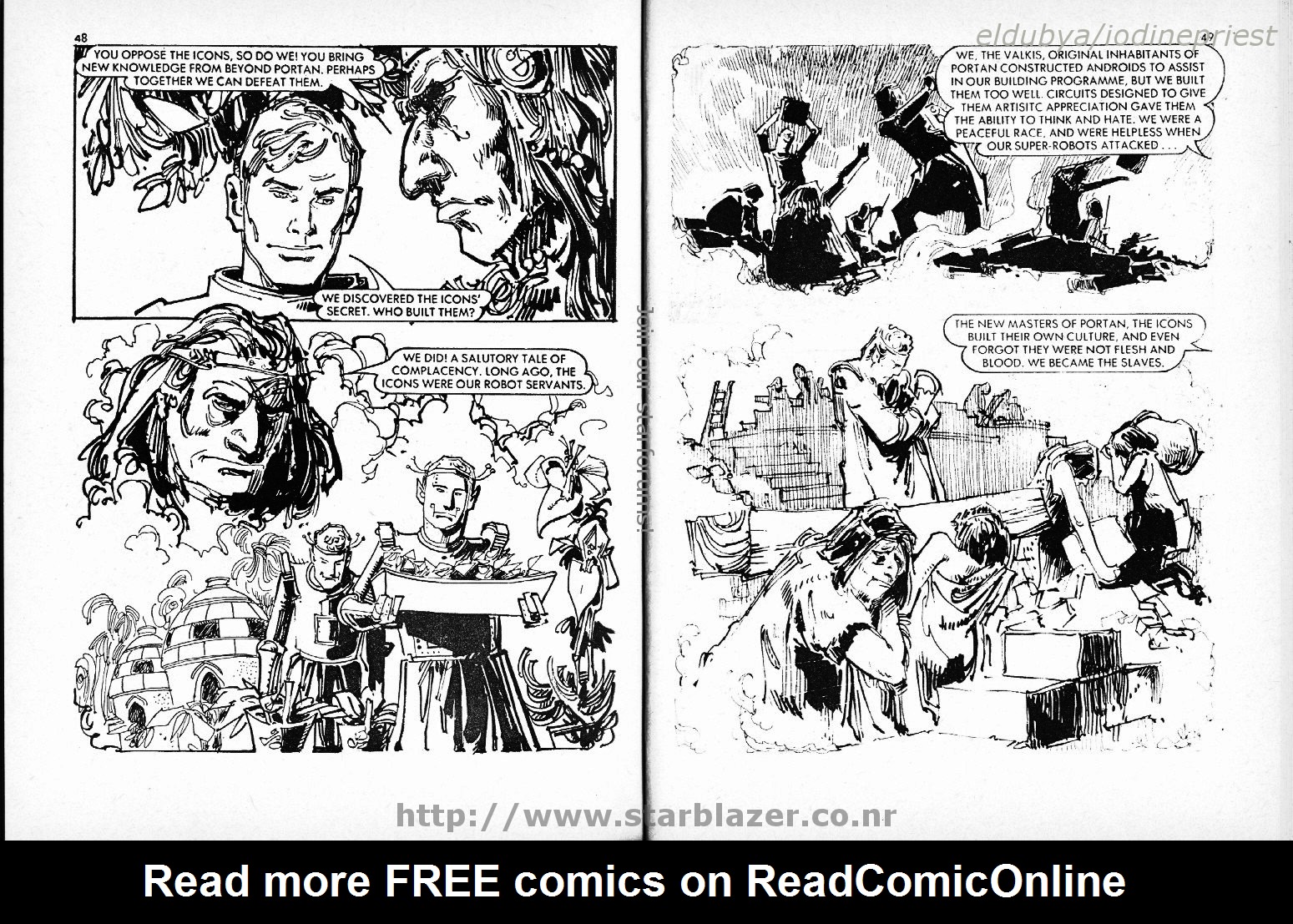 Read online Starblazer comic -  Issue #129 - 26