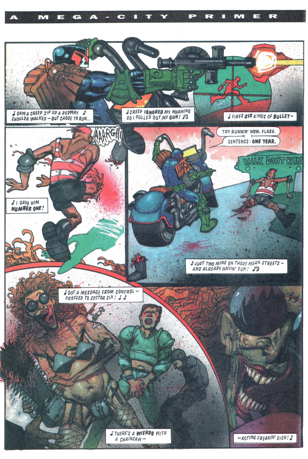 Read online Judge Dredd: The Megazine comic -  Issue #14 - 37