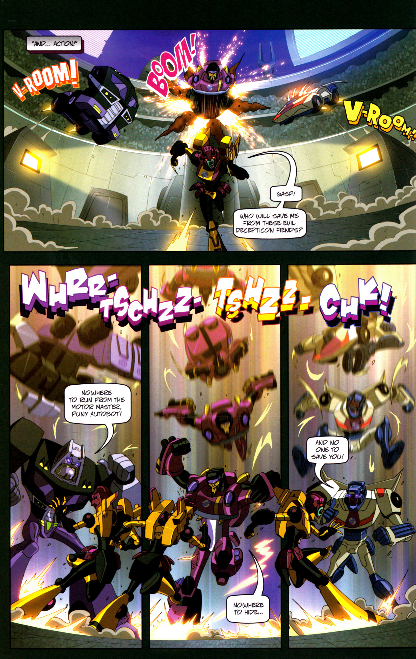 Read online Transformers: Timelines comic -  Issue #6 - 12