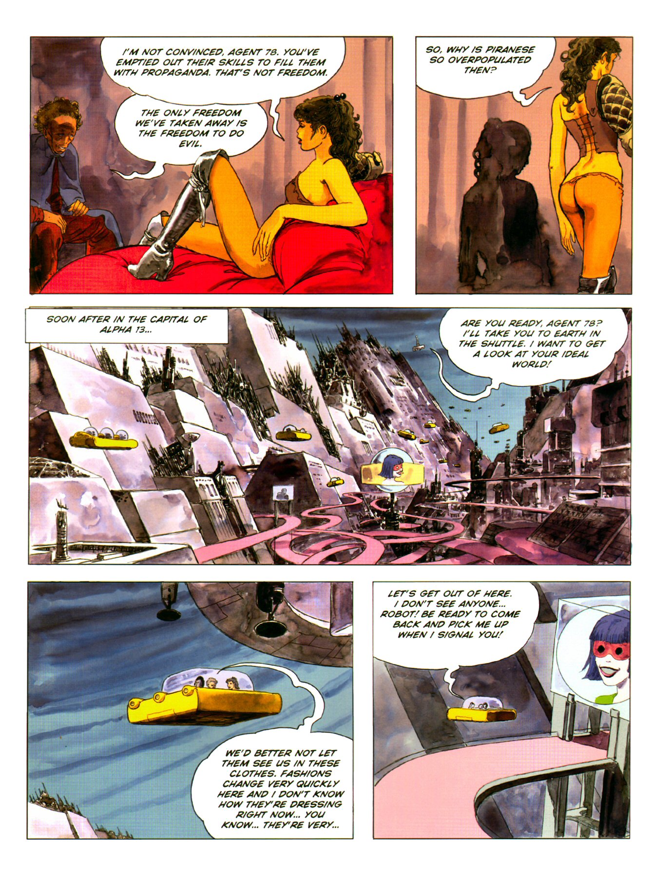 Read online Piranese The Prison Planet comic -  Issue # Full - 39