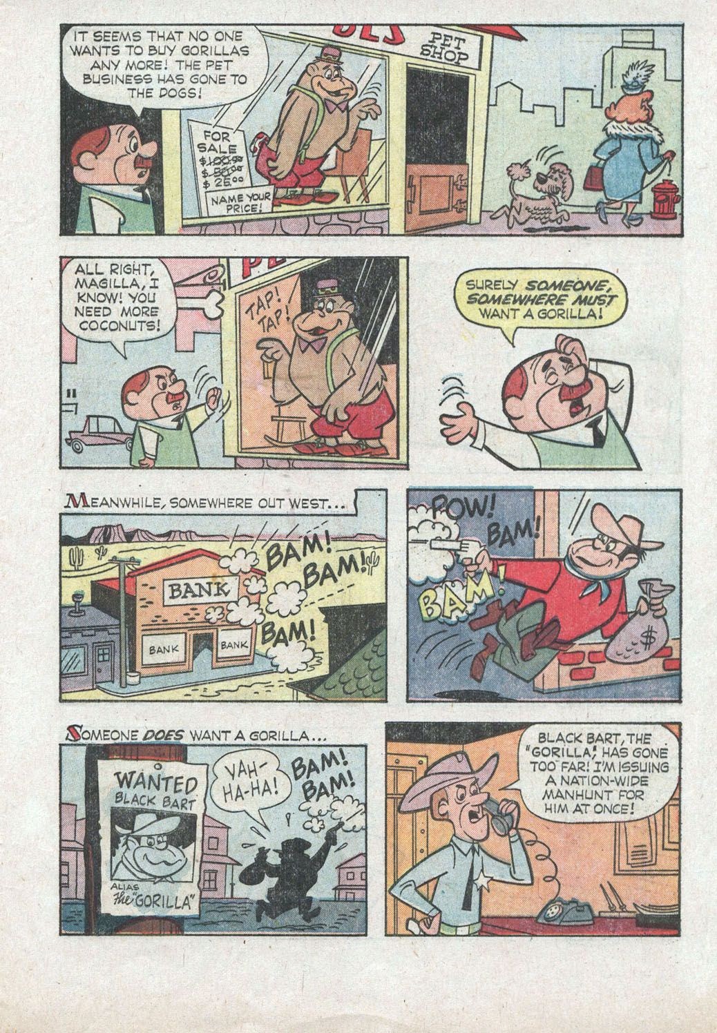 Read online Magilla Gorilla (1964) comic -  Issue #1 - 5