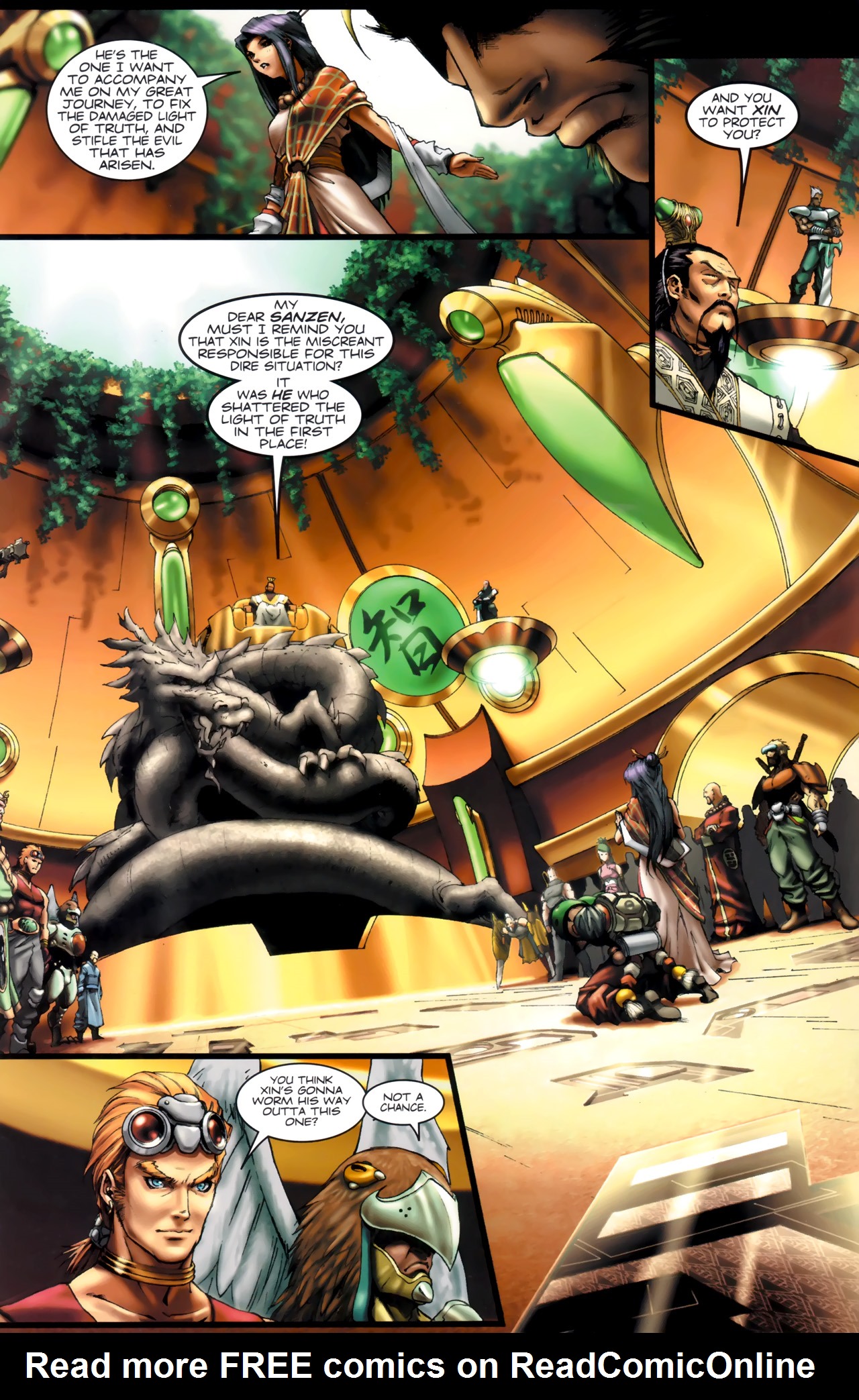 Read online Xin: Legend of the Monkey King comic -  Issue #3 - 5