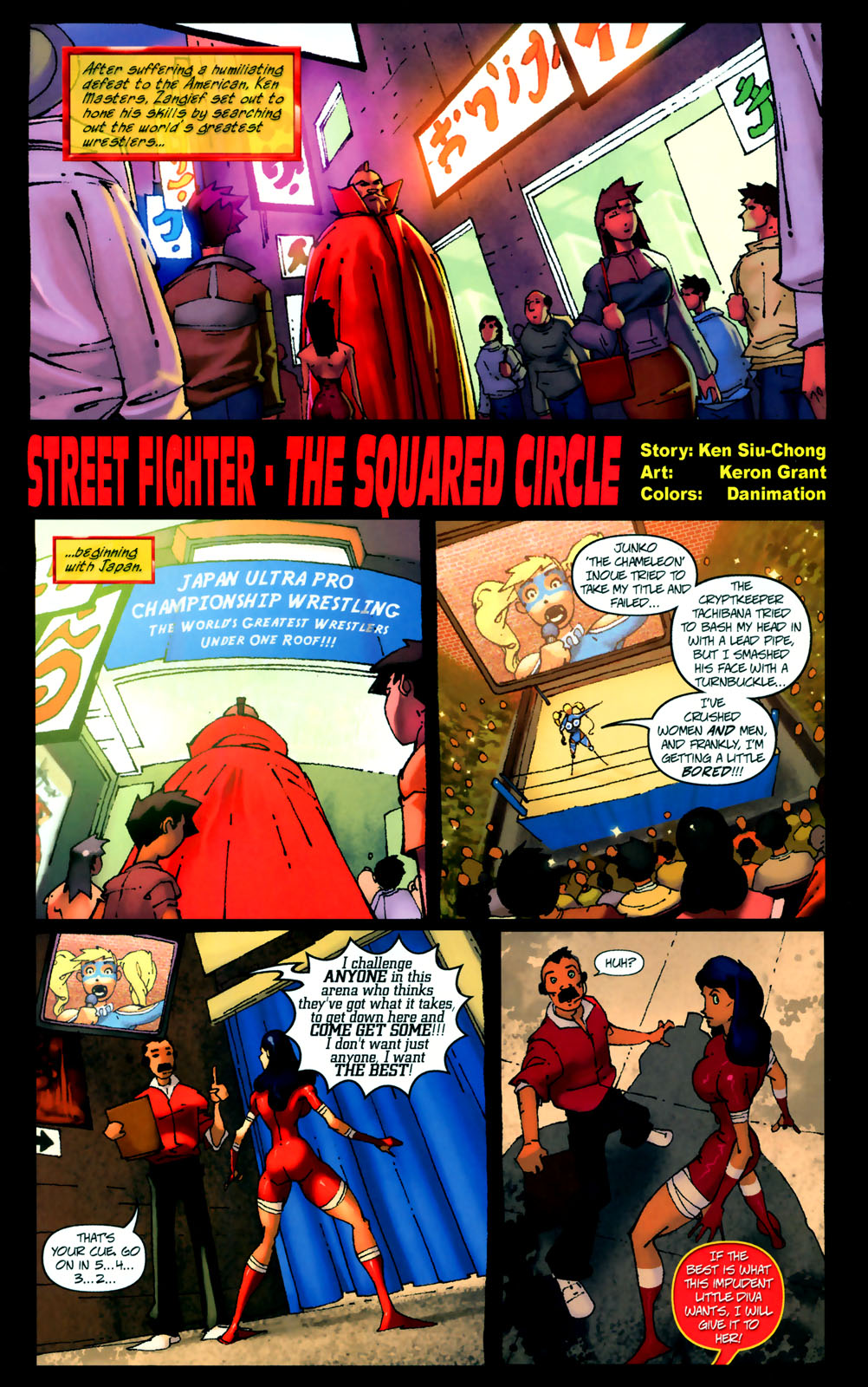 Read online Street Fighter (2003) comic -  Issue #13 - 22