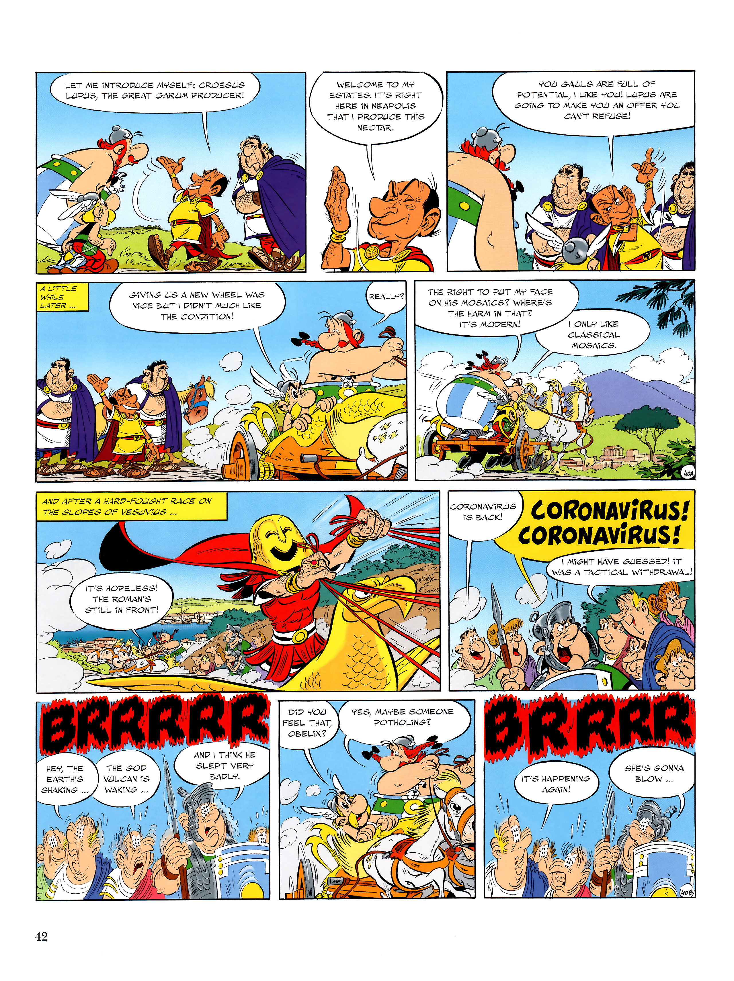 Read online Asterix comic -  Issue #37 - 43