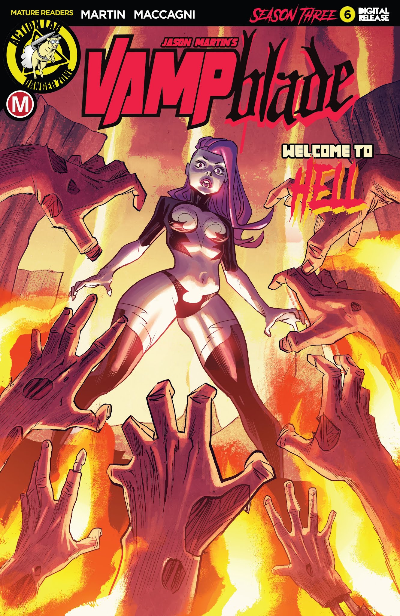 Read online Vampblade Season 3 comic -  Issue #6 - 1