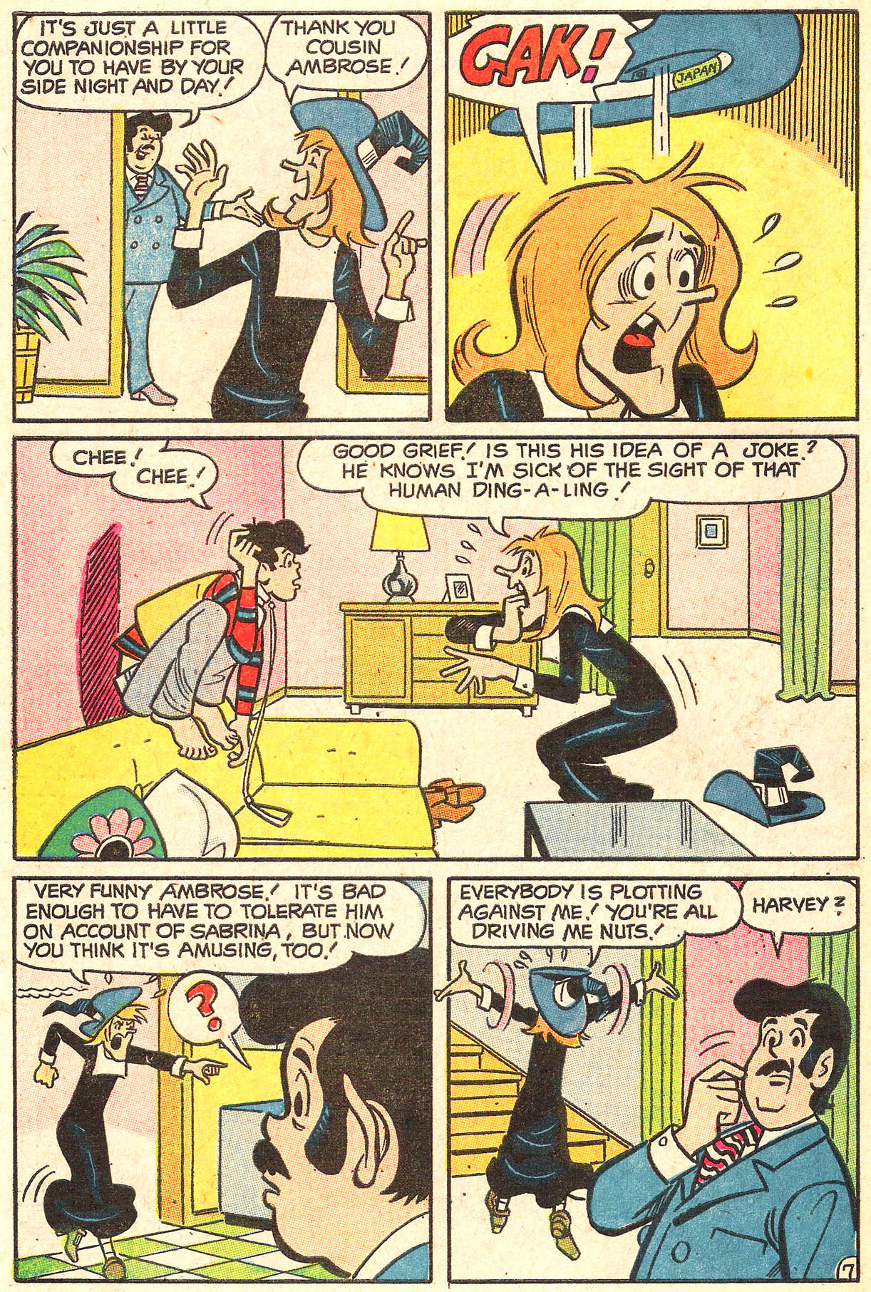 Read online Sabrina The Teenage Witch (1971) comic -  Issue #1 - 46