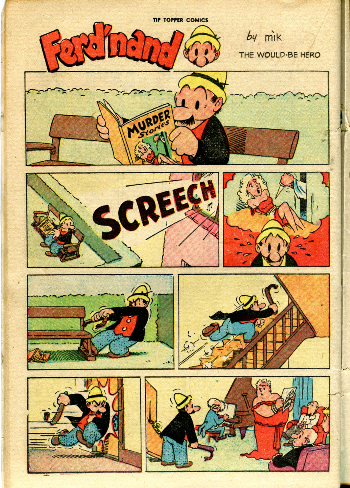 Read online Tip Topper Comics comic -  Issue #2 - 24
