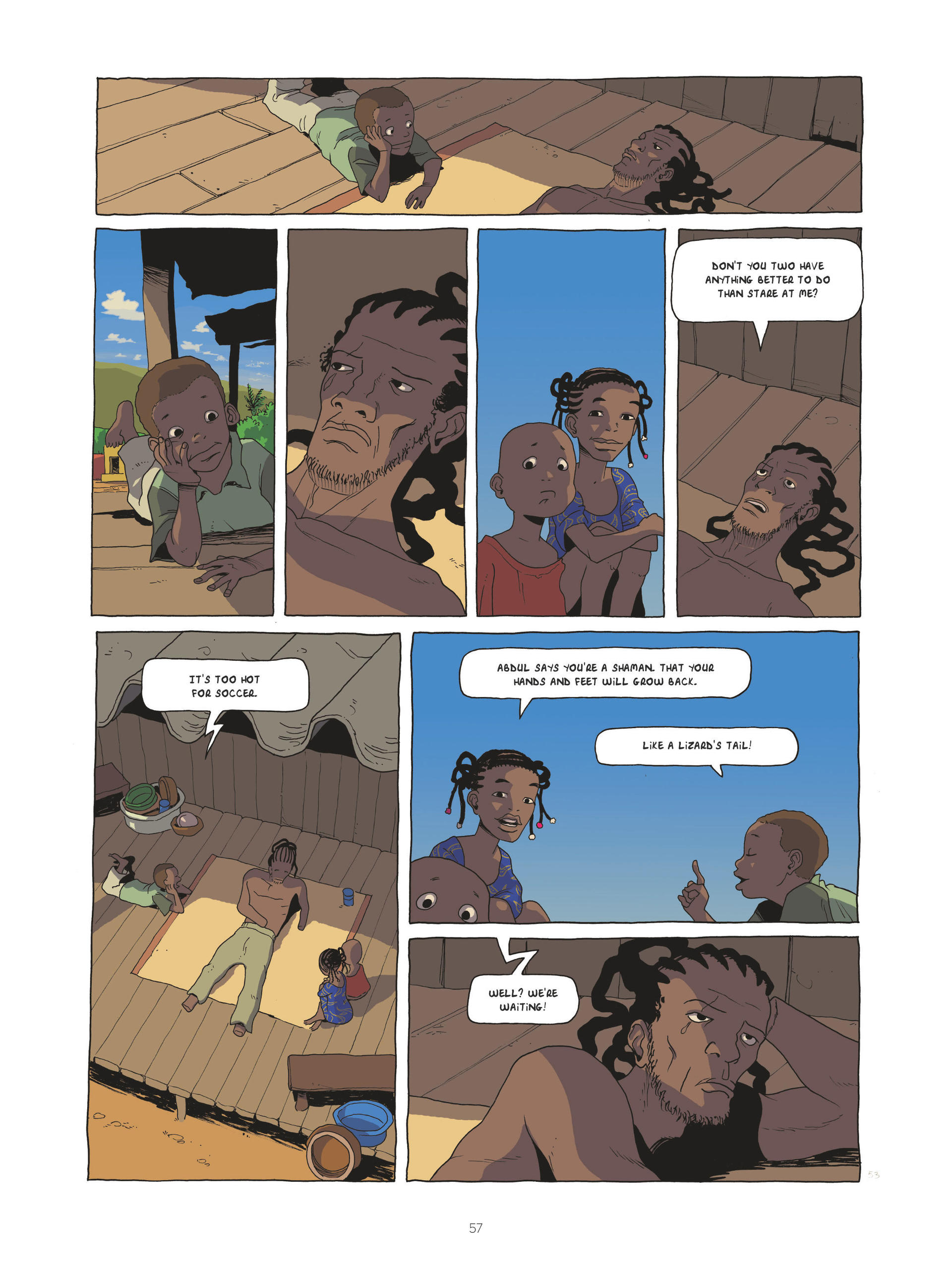 Read online Zidrou-Beuchot's African Trilogy comic -  Issue # TPB 1 - 57