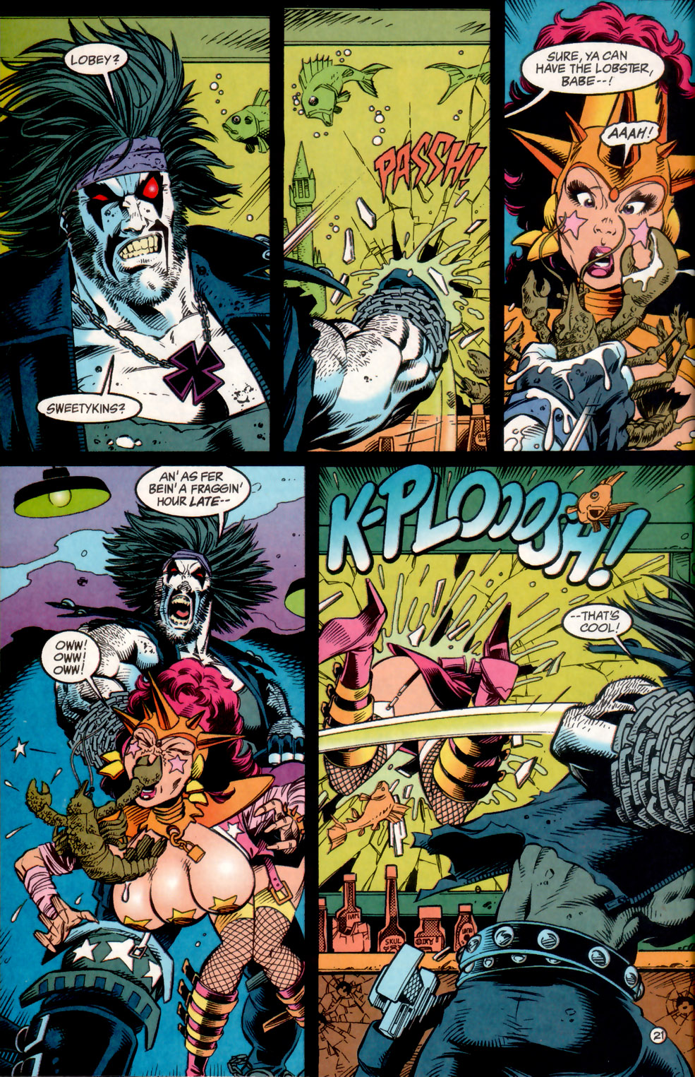 Read online Lobo: Portrait of a Victim comic -  Issue # Full - 22