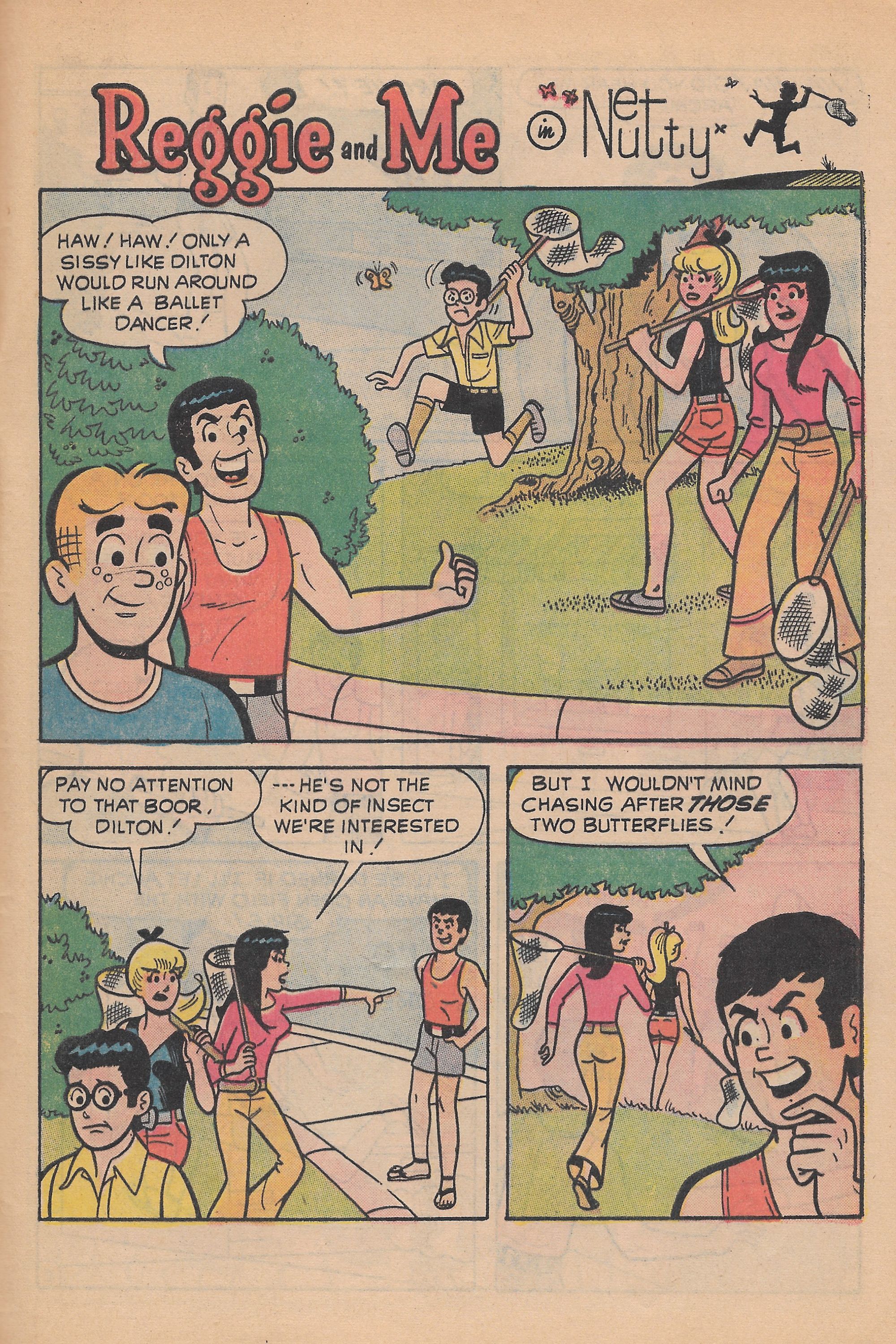 Read online Reggie and Me (1966) comic -  Issue #65 - 45