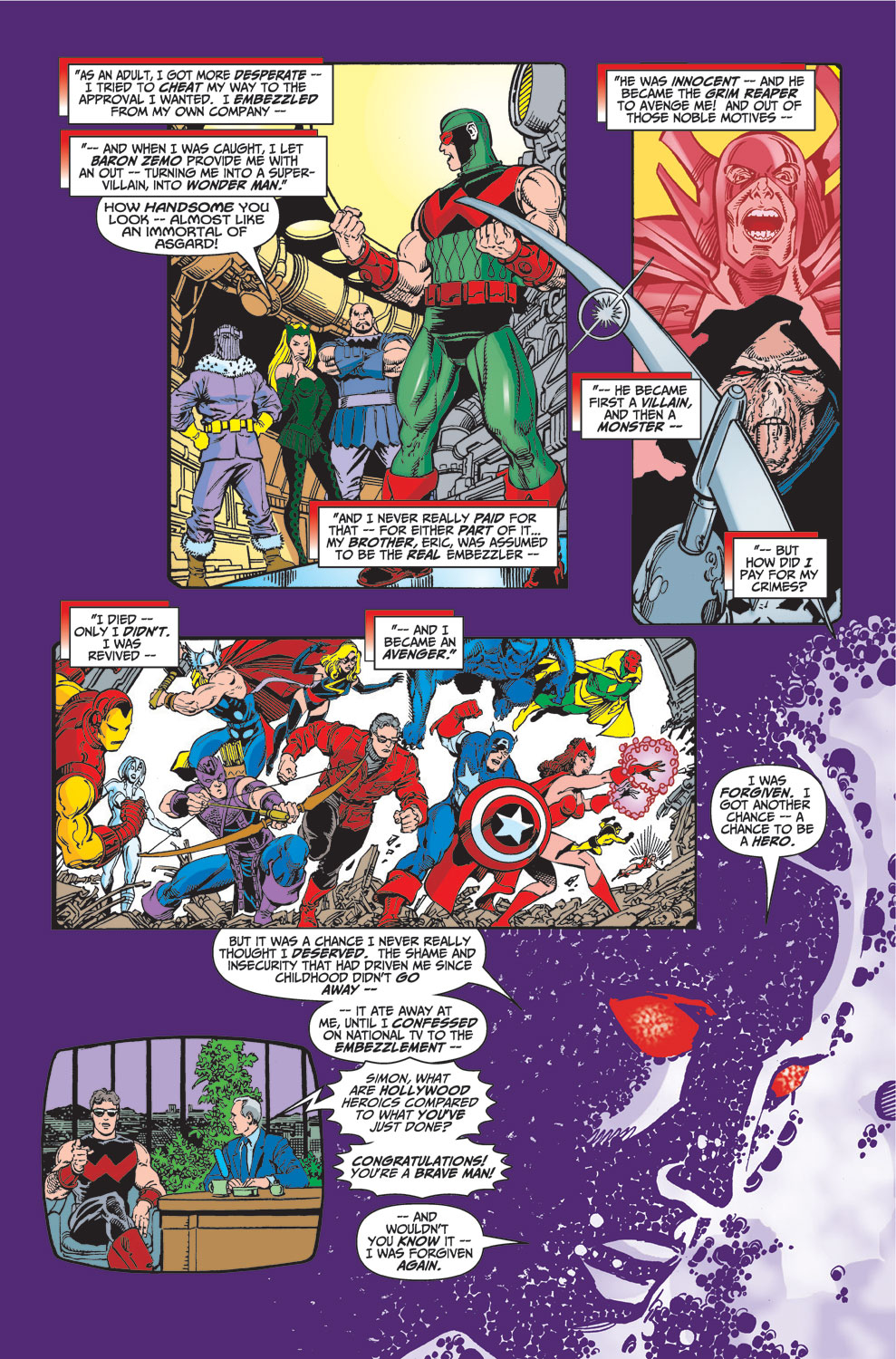 Read online Avengers (1998) comic -  Issue #23 - 20