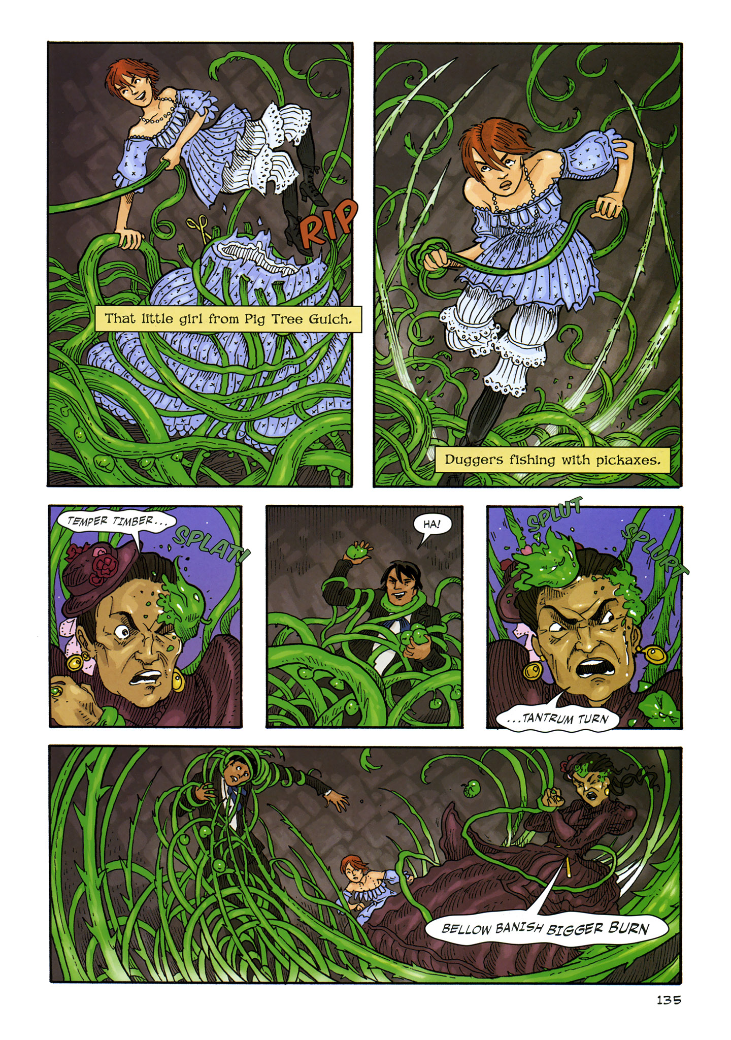 Read online Rapunzel's Revenge comic -  Issue # TPB - 137