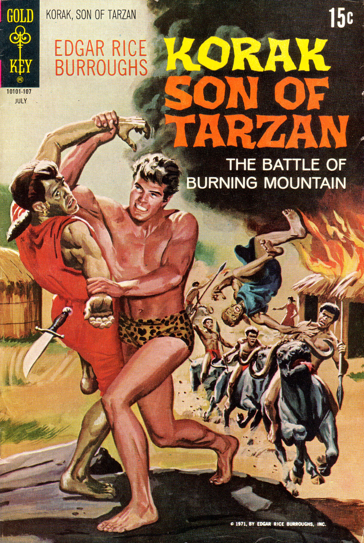 Read online Korak, Son of Tarzan (1964) comic -  Issue #42 - 1
