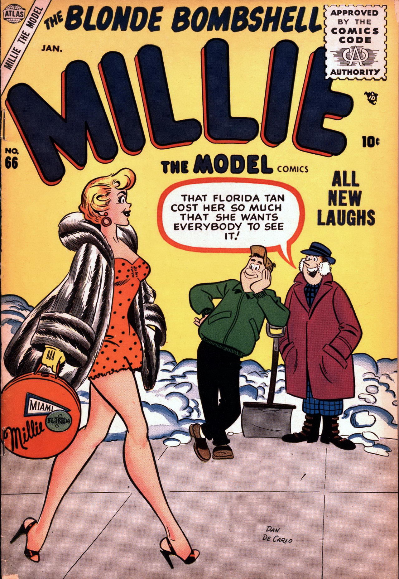 Read online Millie the Model comic -  Issue #66 - 1