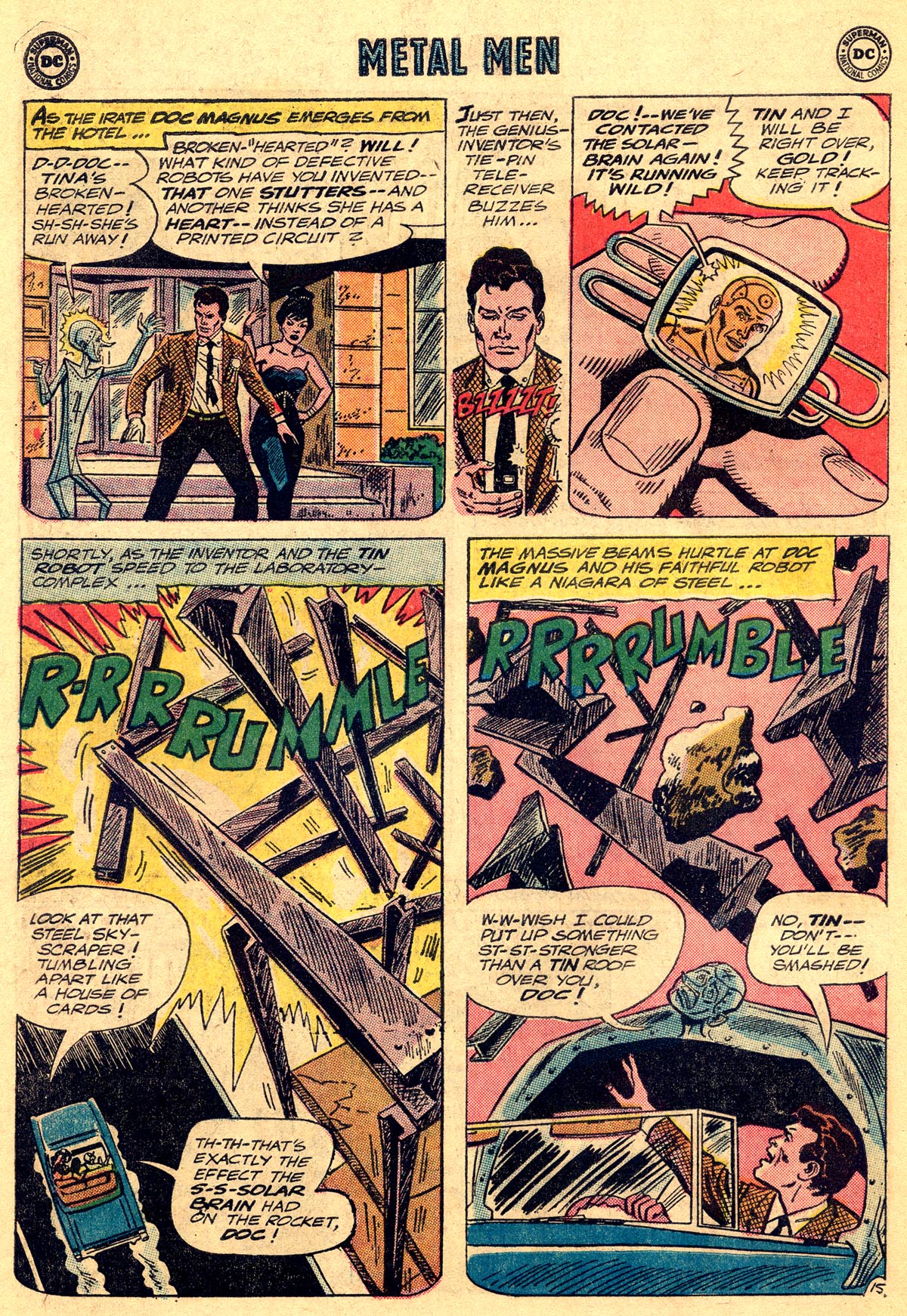 Read online Metal Men (1963) comic -  Issue #7 - 18