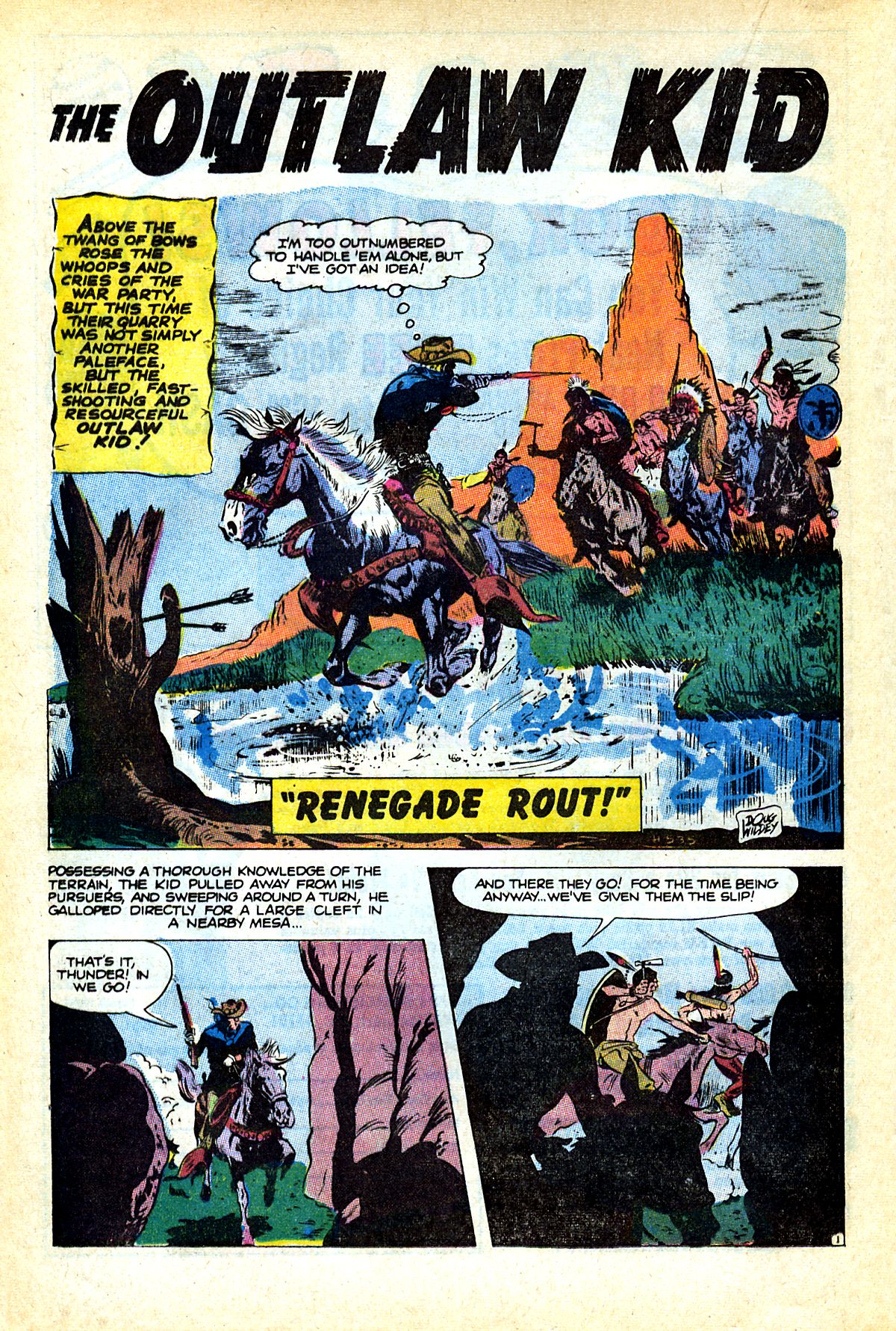 Read online The Outlaw Kid (1970) comic -  Issue #3 - 16