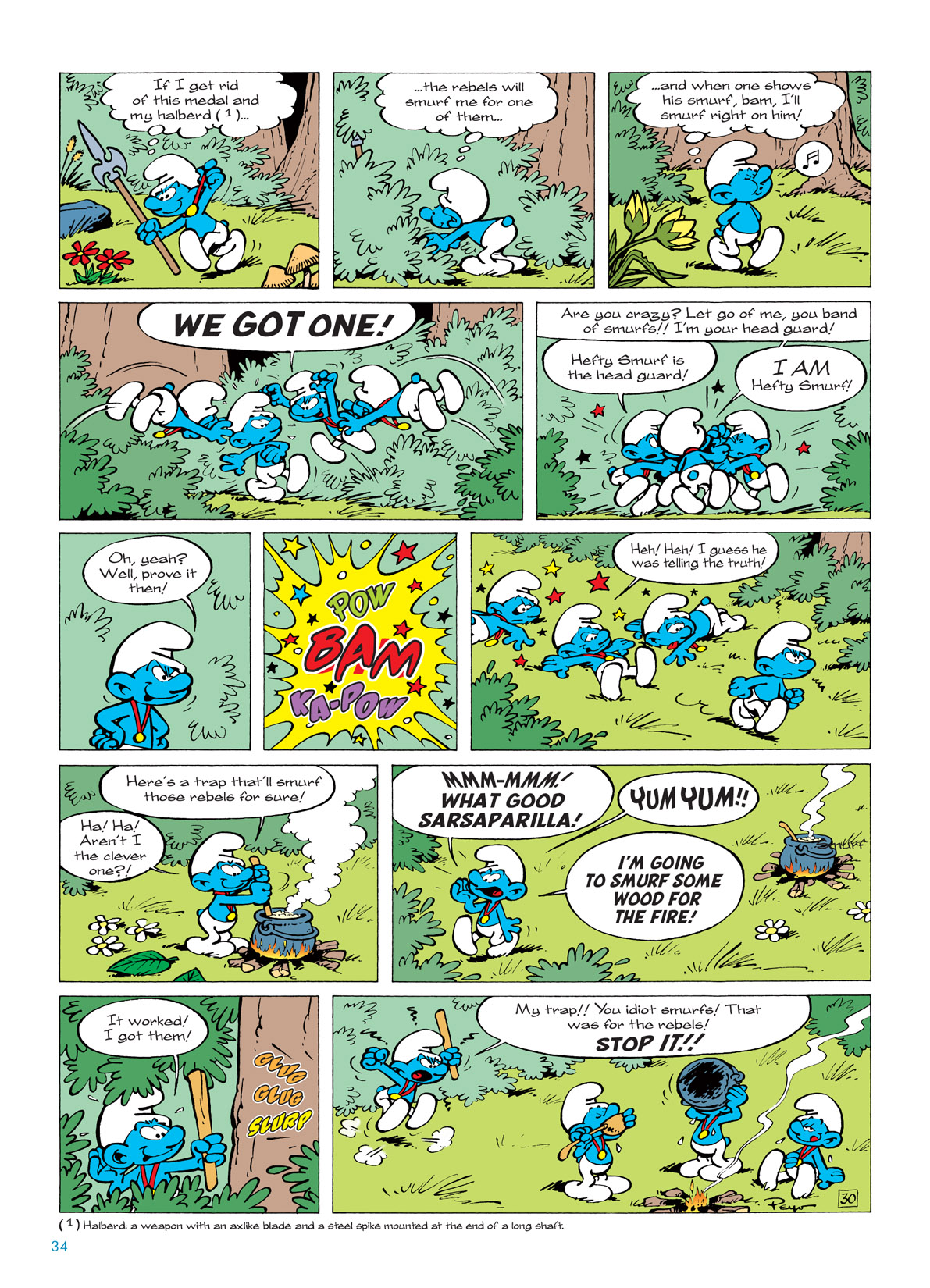 Read online The Smurfs comic -  Issue #3 - 34