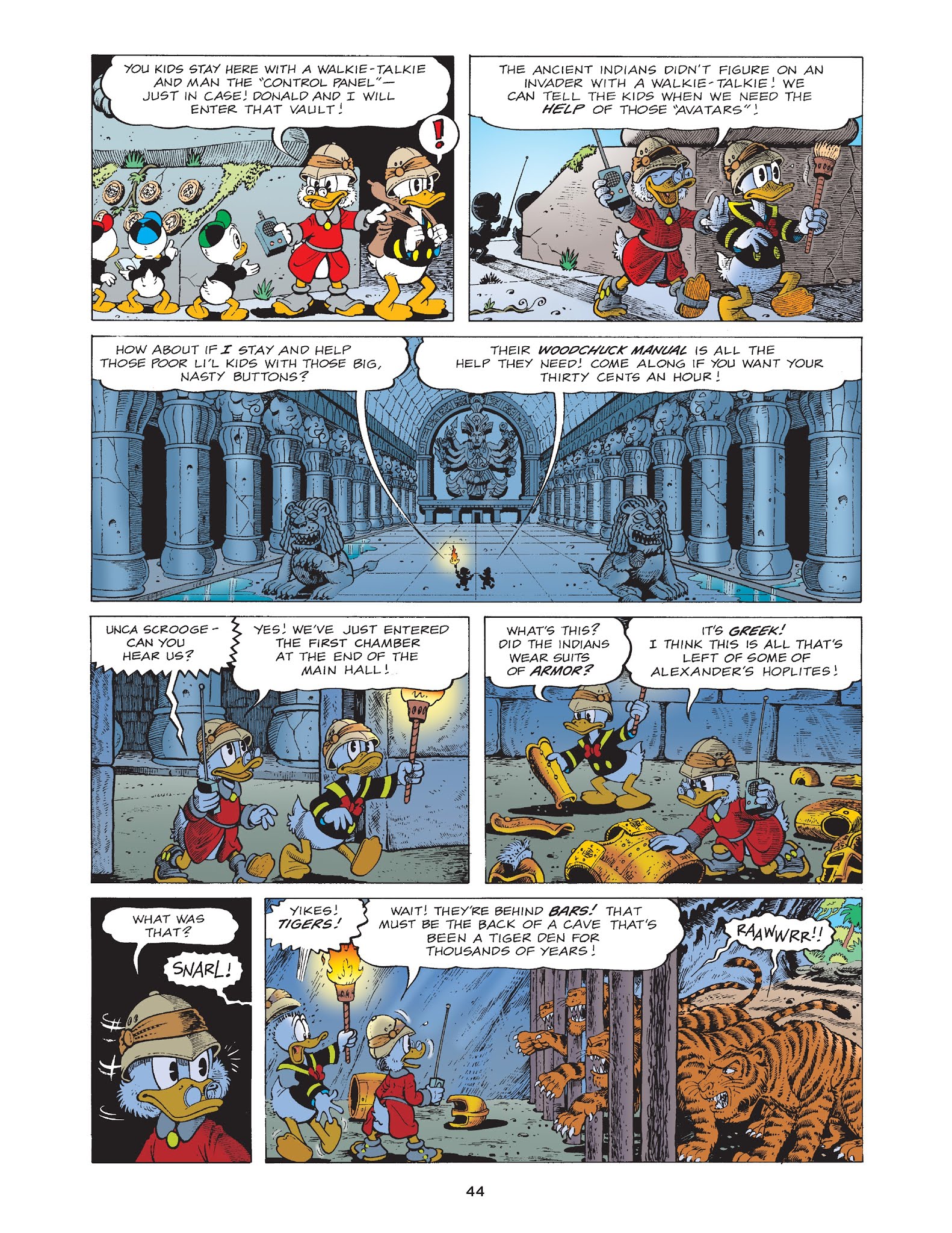 Read online Walt Disney Uncle Scrooge and Donald Duck: The Don Rosa Library comic -  Issue # TPB 7 (Part 1) - 45