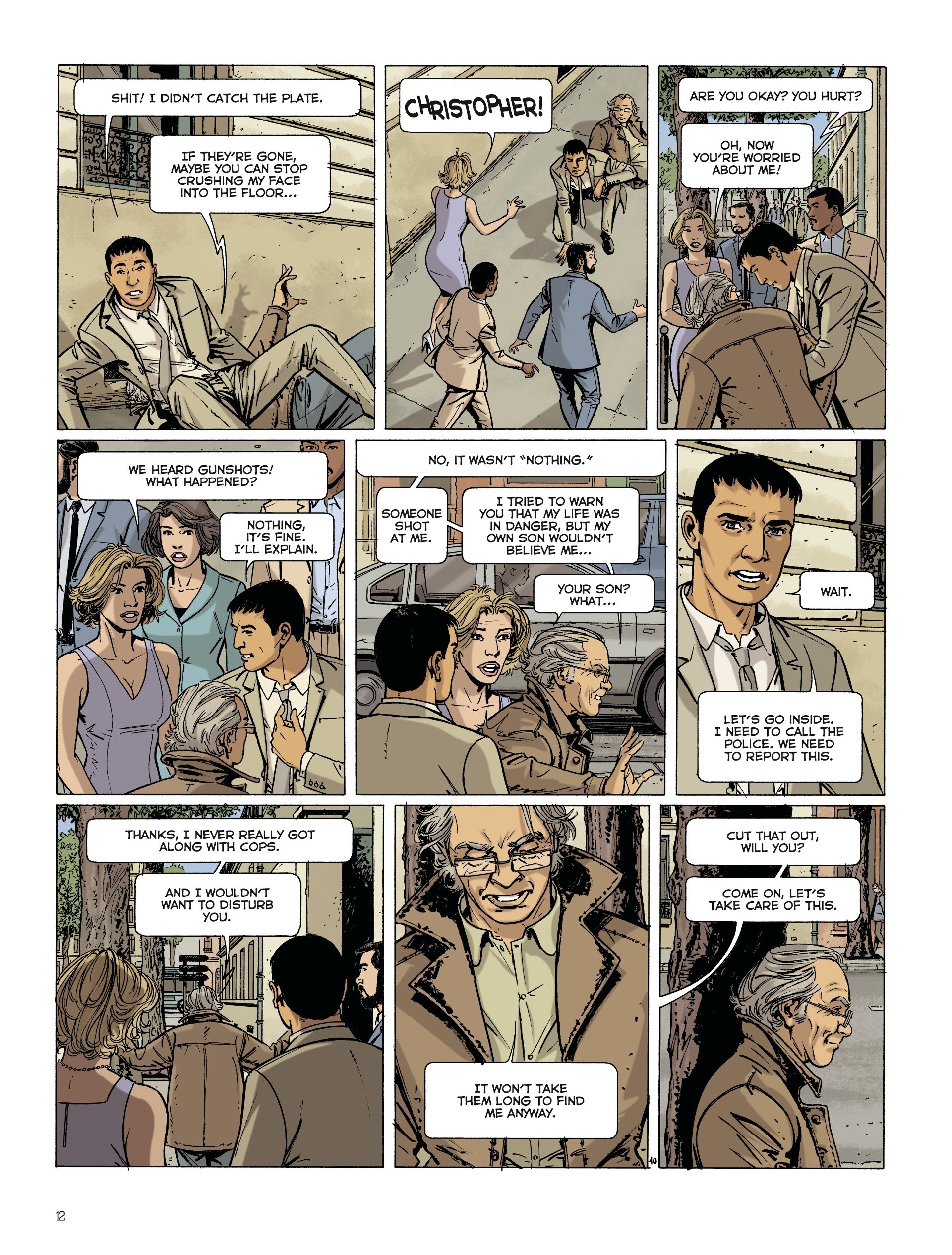 Read online Dantes comic -  Issue #9 - 12