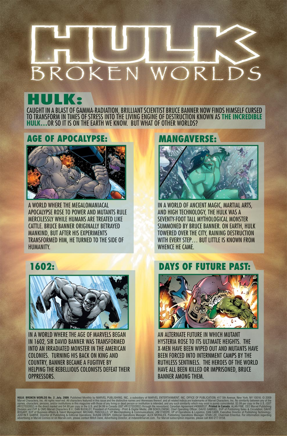 Read online Hulk: Broken Worlds comic -  Issue #2 - 2