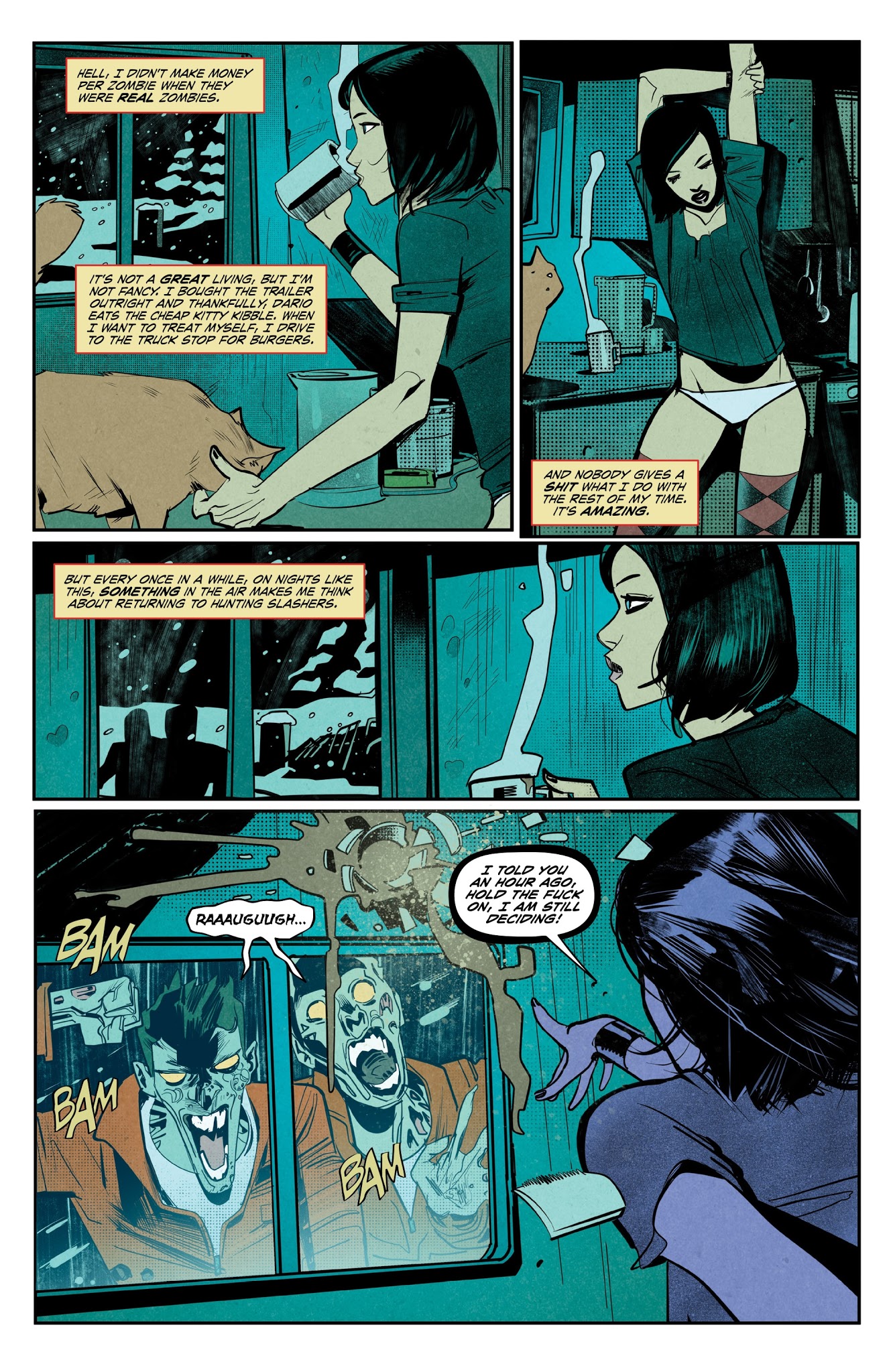 Read online Hack/Slash: Resurrection comic -  Issue #1 - 5