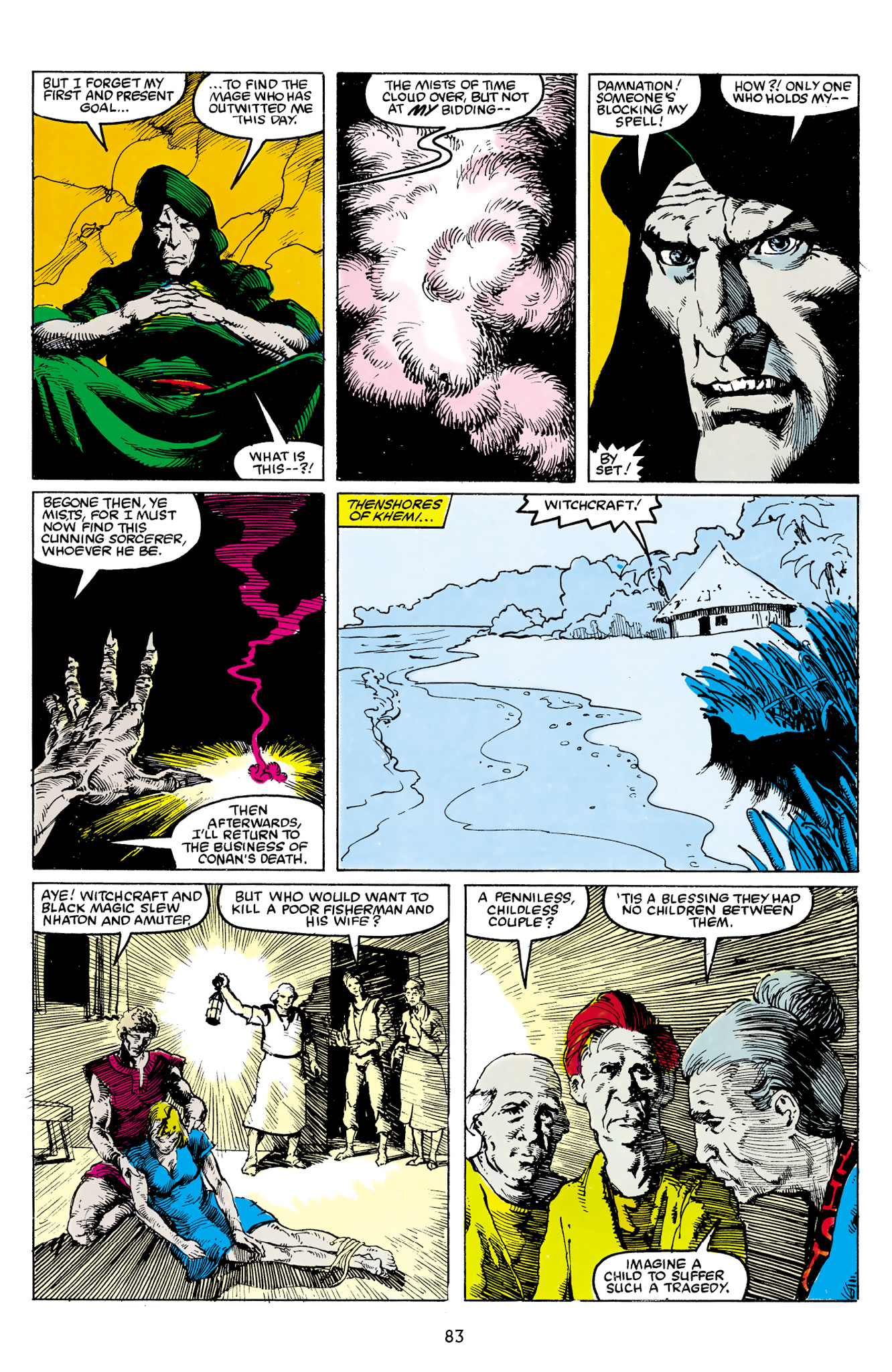 Read online The Chronicles of King Conan comic -  Issue # TPB 6 (Part 1) - 83
