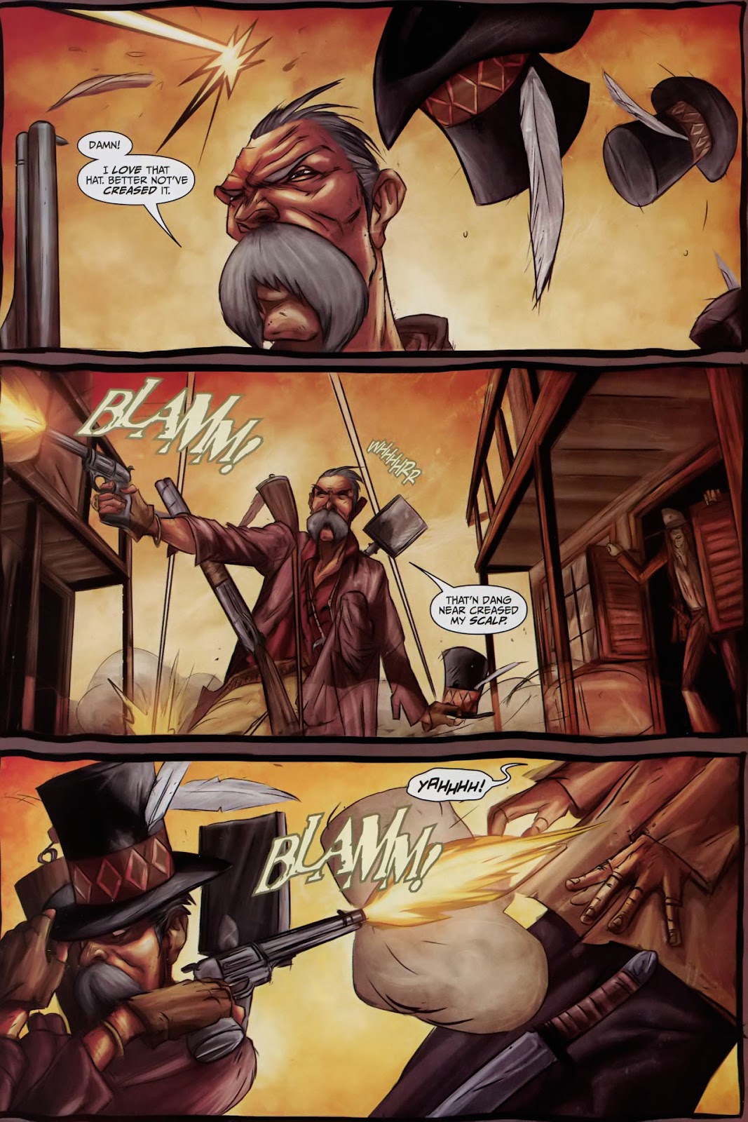 Graveslinger issue 3 - Page 5