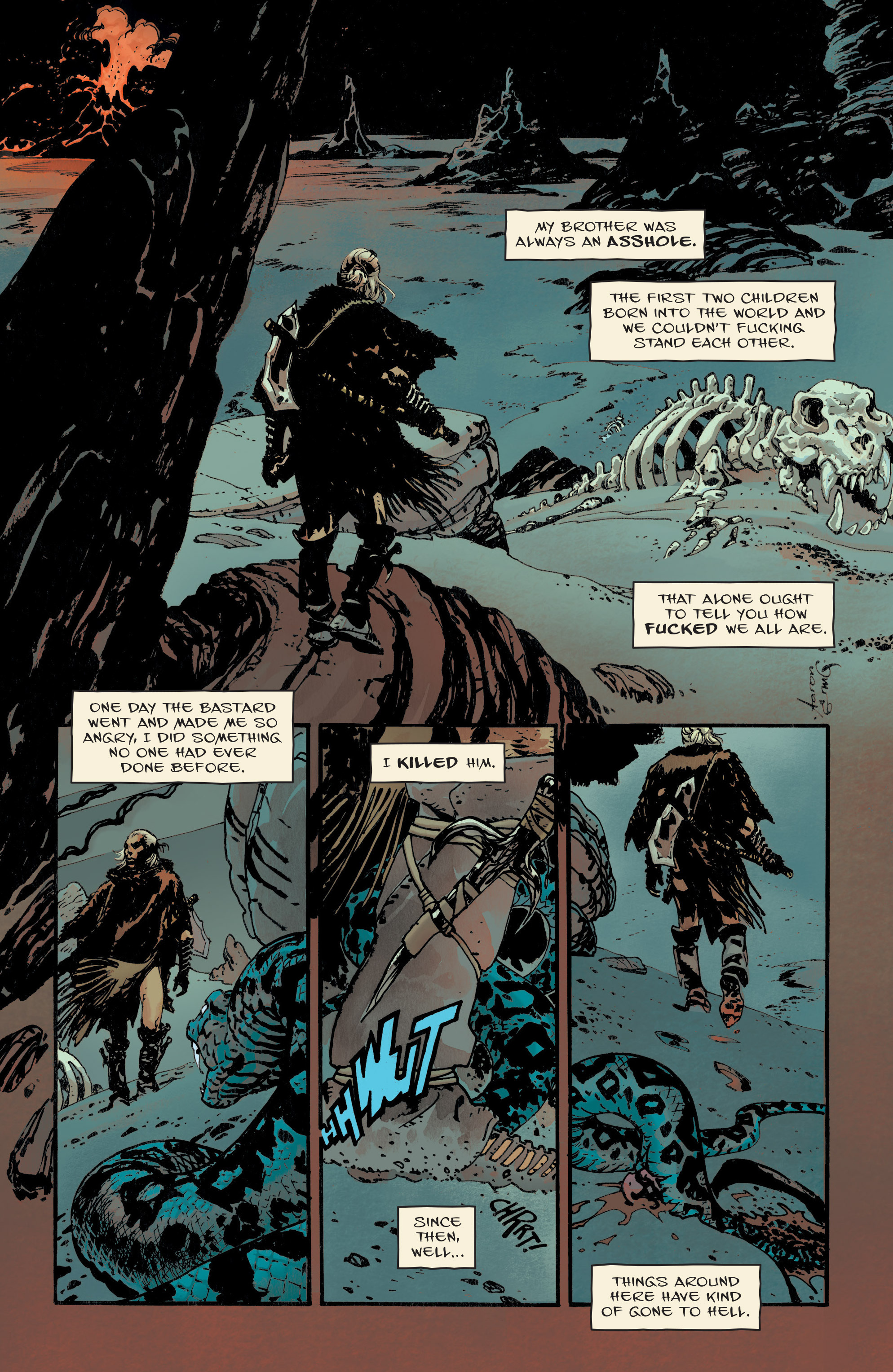 Read online The Goddamned comic -  Issue #1 - 22