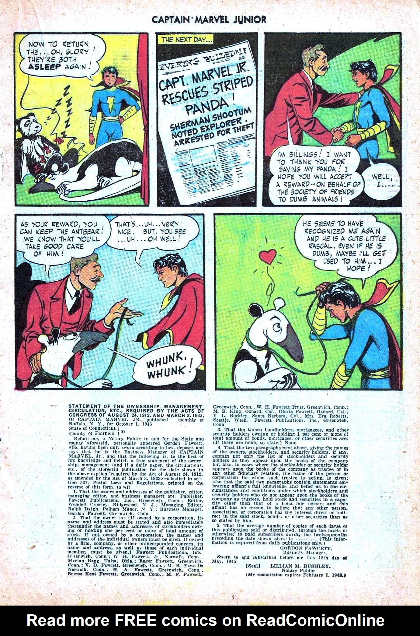 Read online Captain Marvel, Jr. comic -  Issue #35 - 19