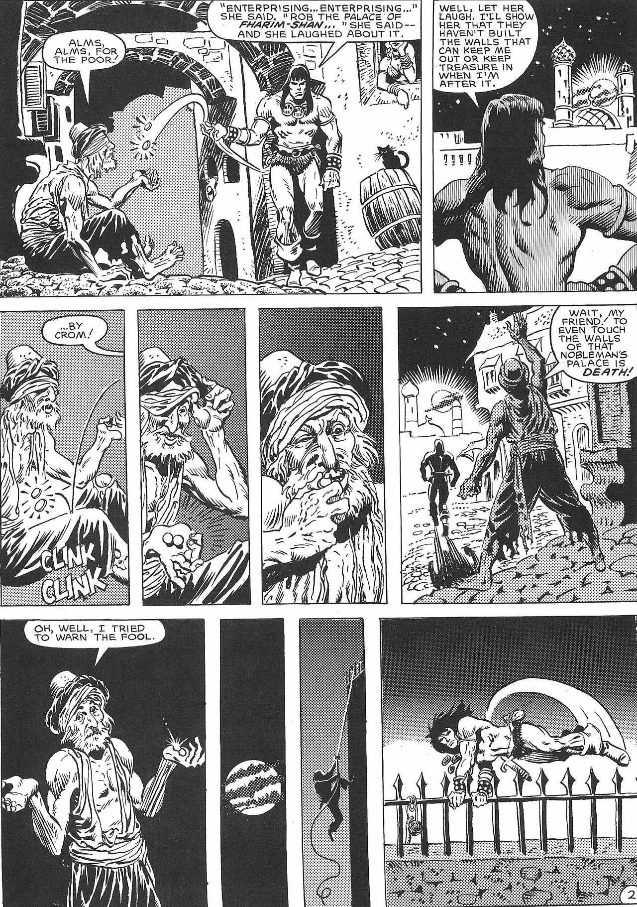 Read online The Savage Sword Of Conan comic -  Issue #213 - 32